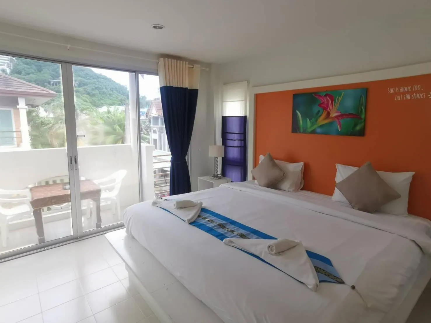 Bed in Phuket Racha Kata Homestay