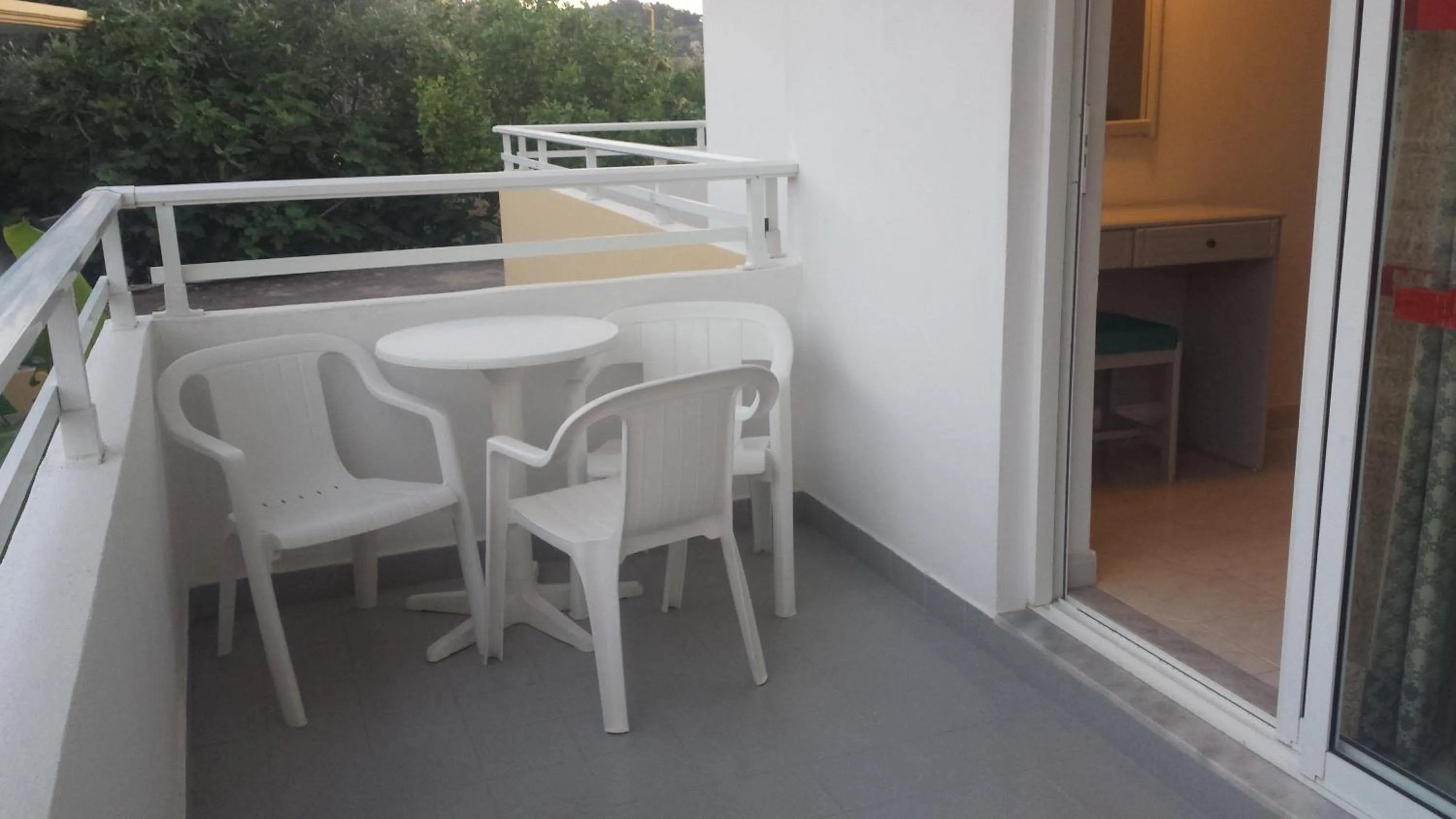 Balcony/Terrace in Summer Days