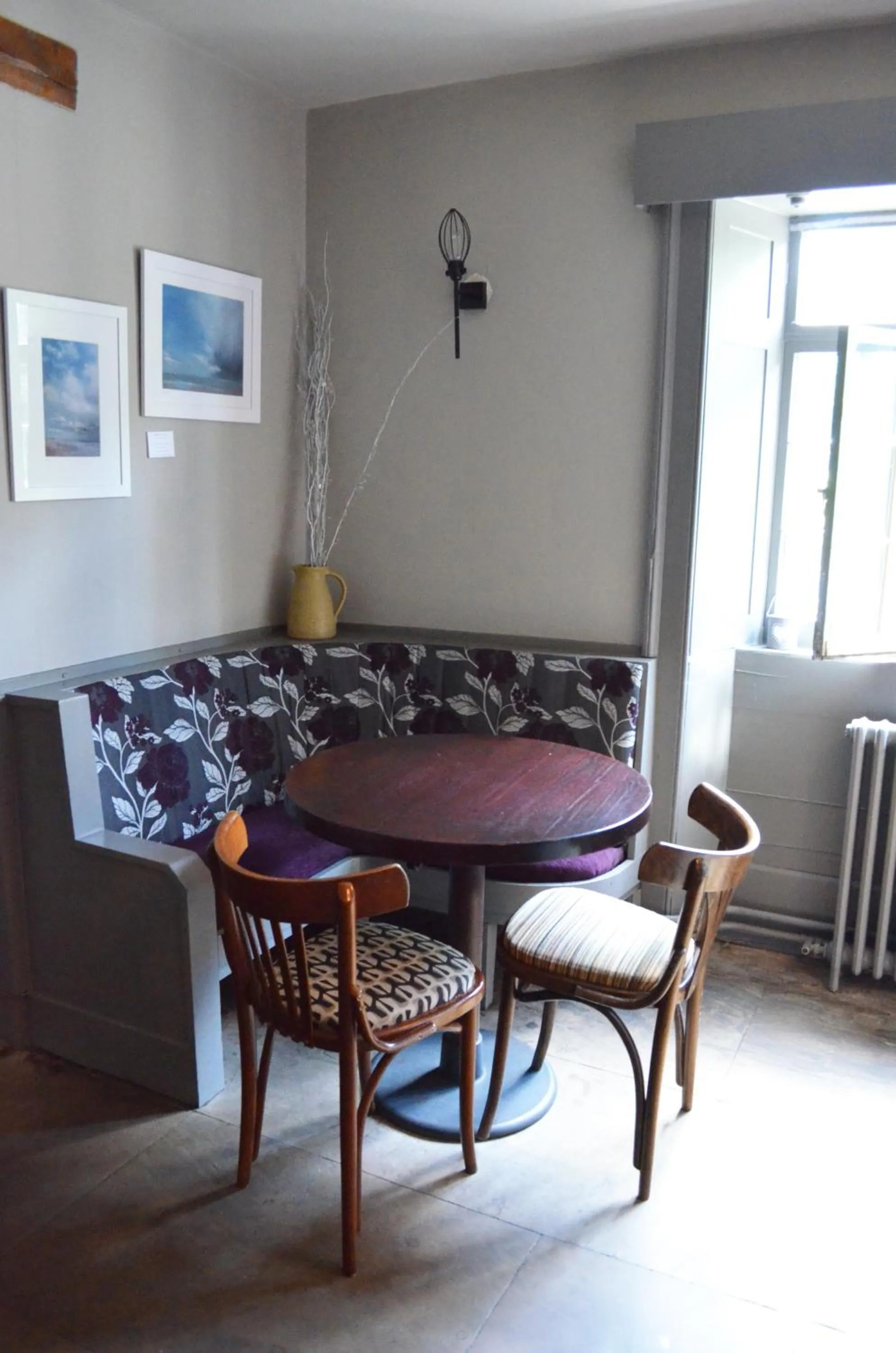 Seating area in The Feathers