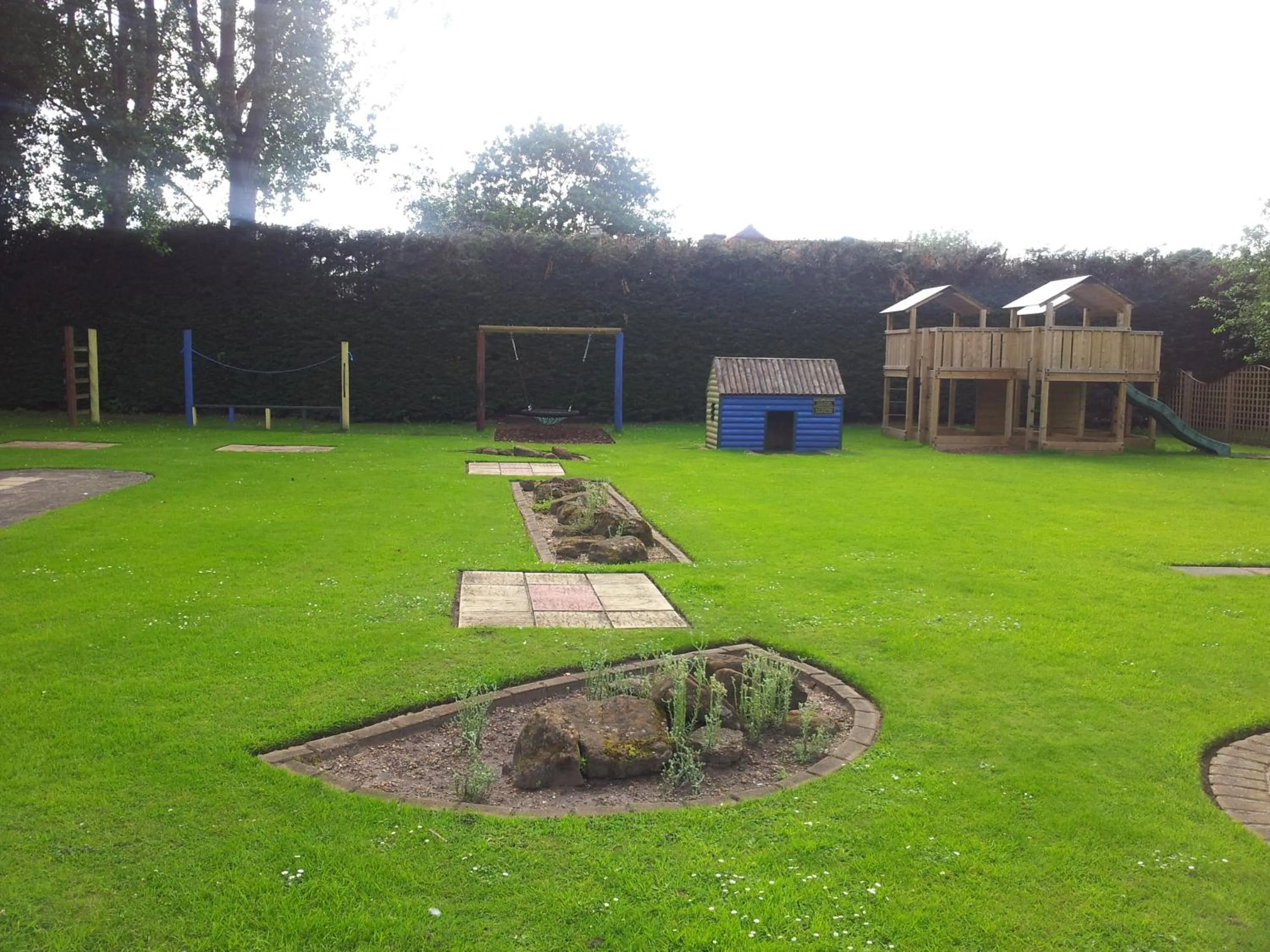 Children play ground in The Feathers