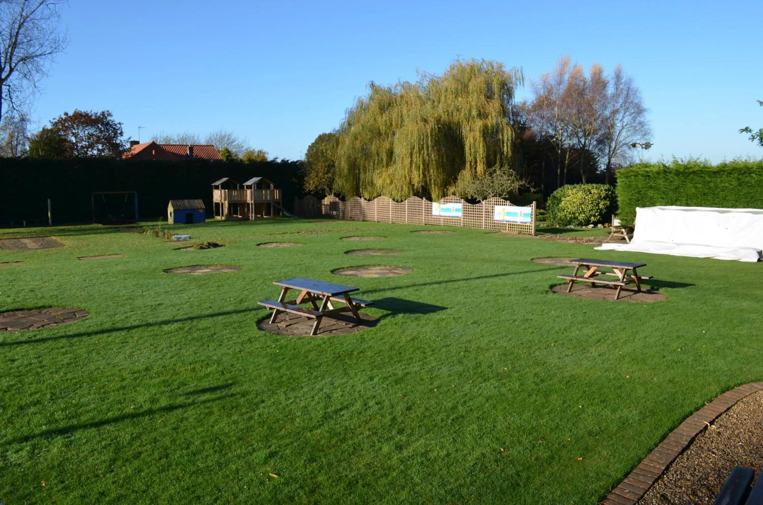 Garden in The Feathers