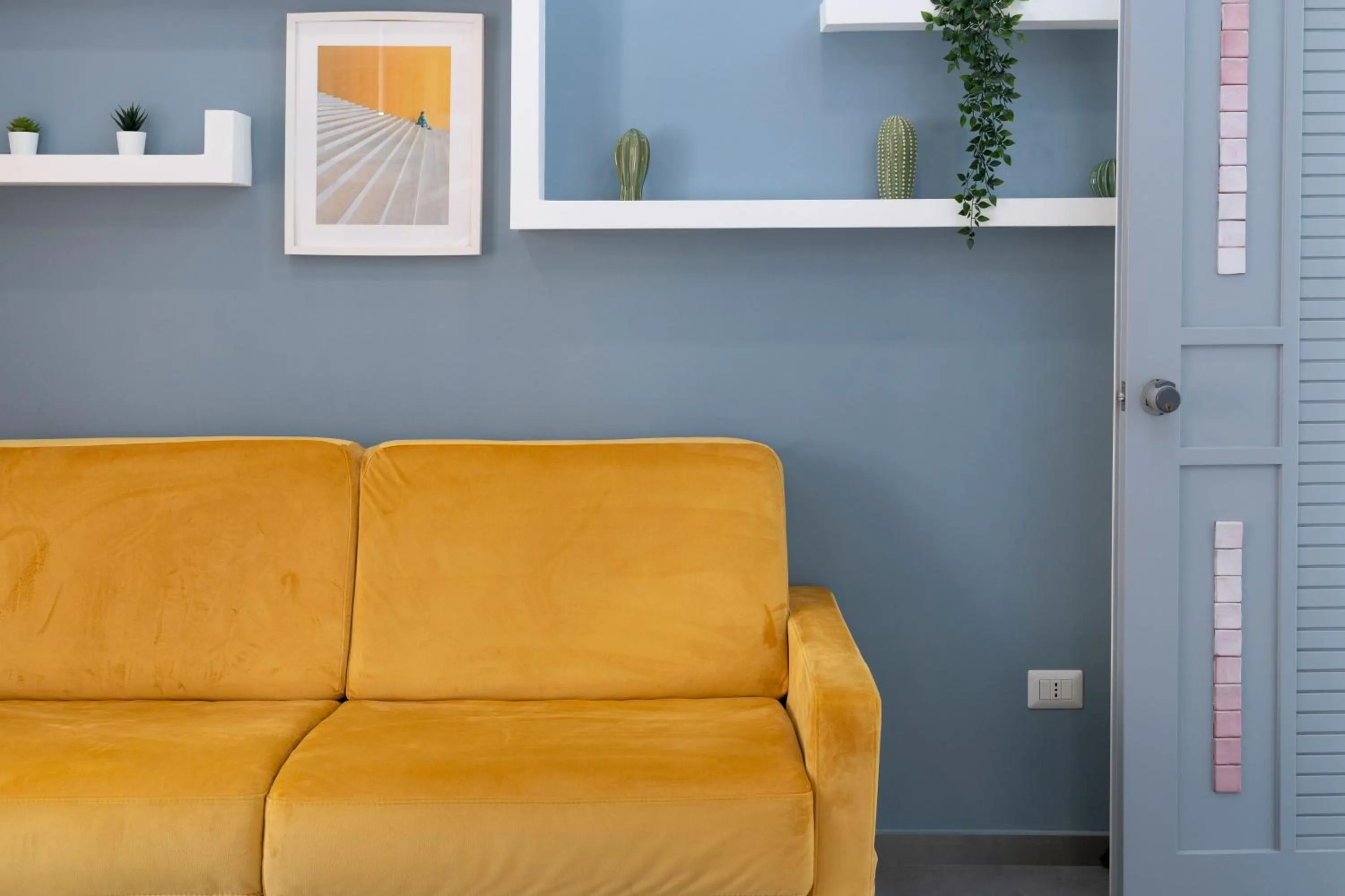 Living room in La Via del Mare