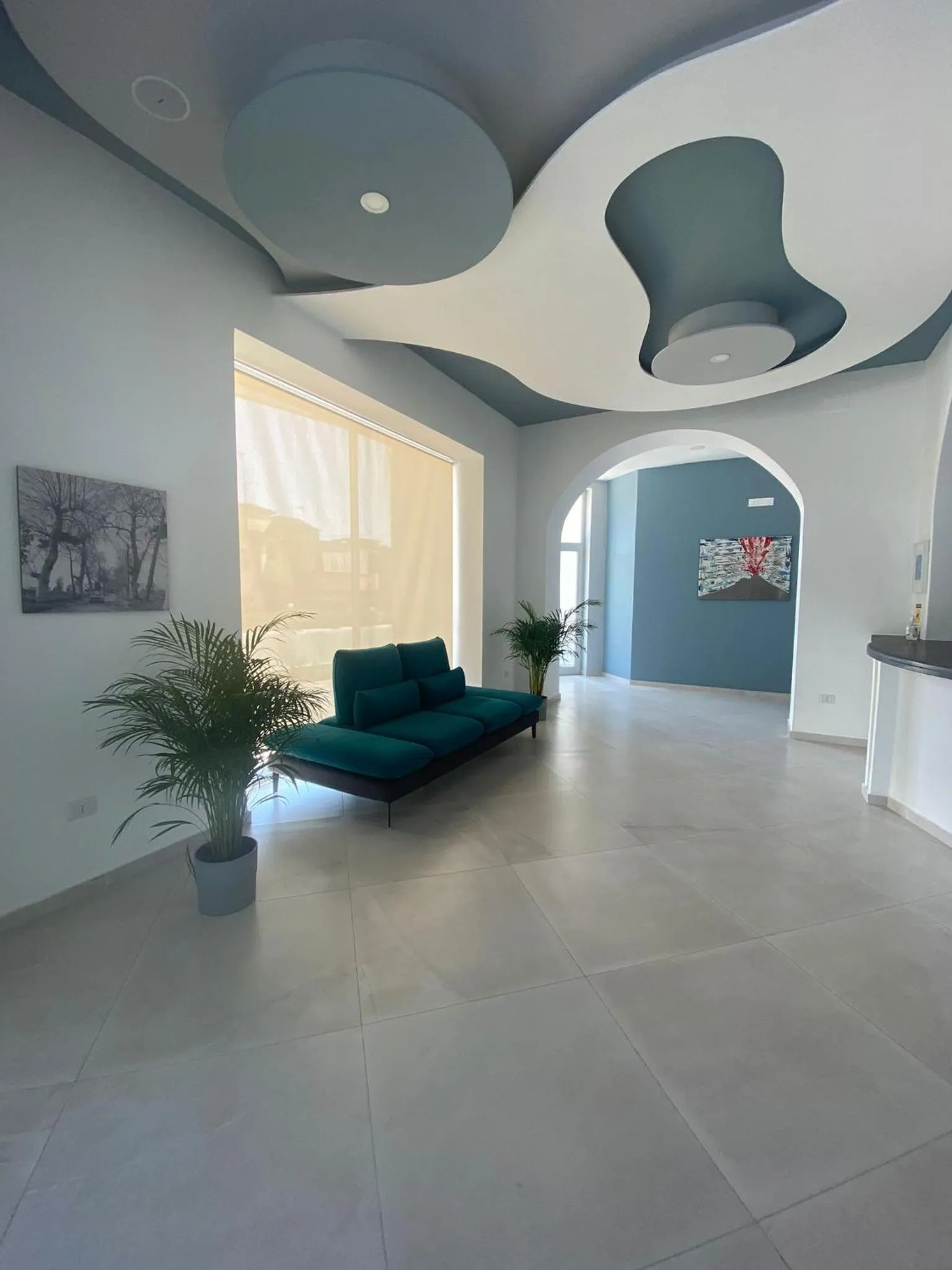 Lobby or reception in La Via del Mare