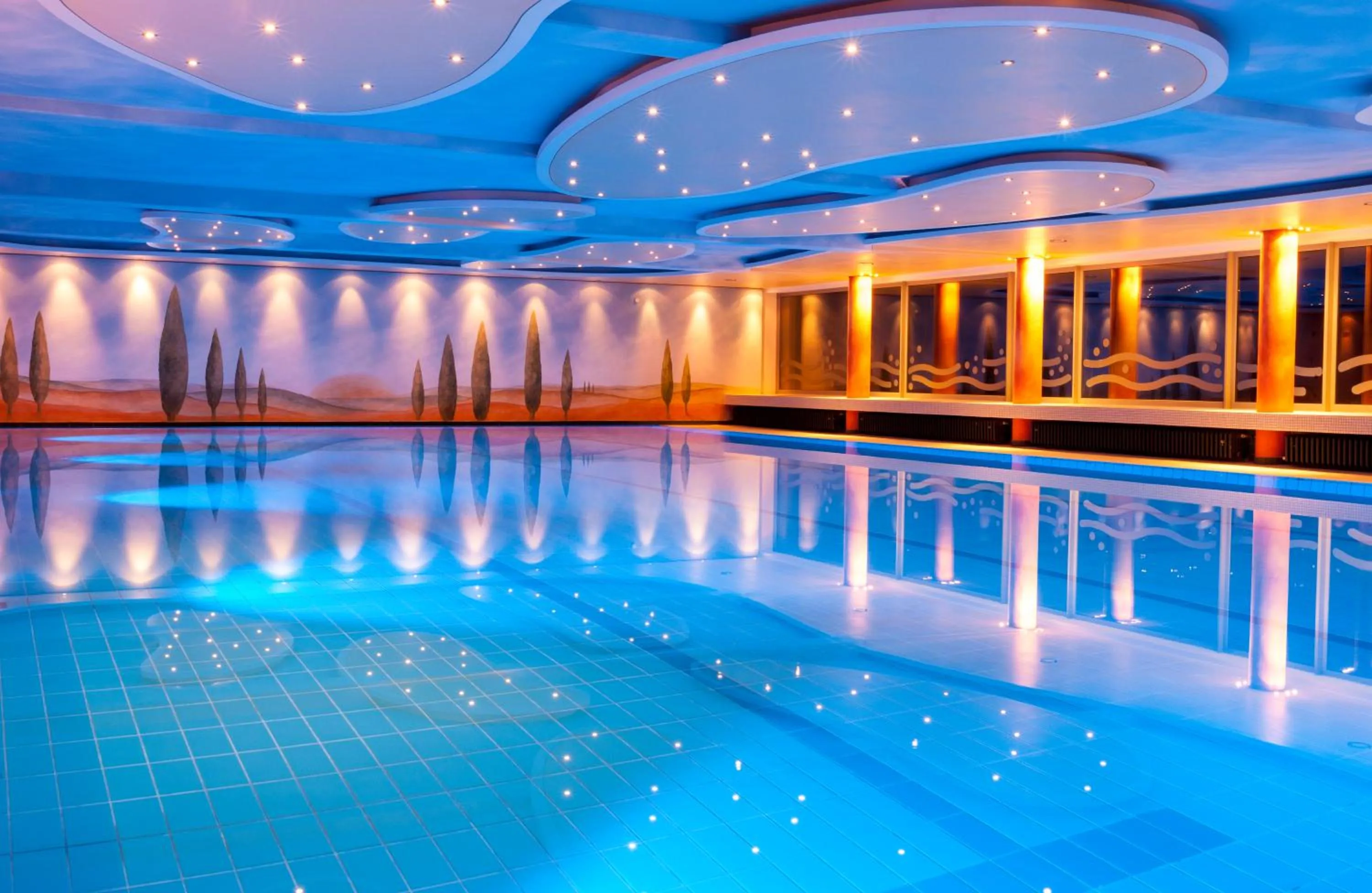 Swimming pool in Hotel Hochsauerland 2010