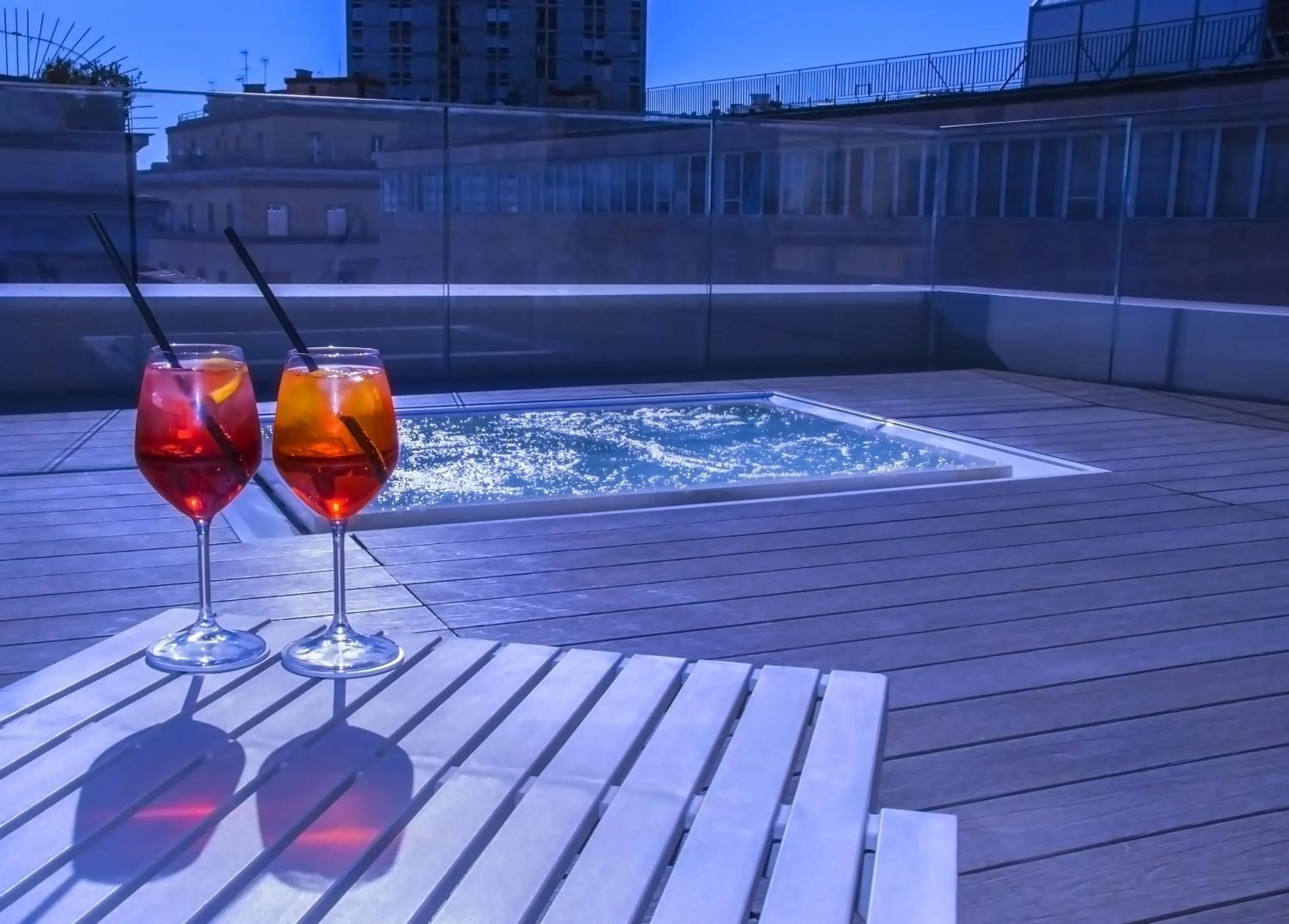 Swimming pool in Culture Hotel Centro Storico