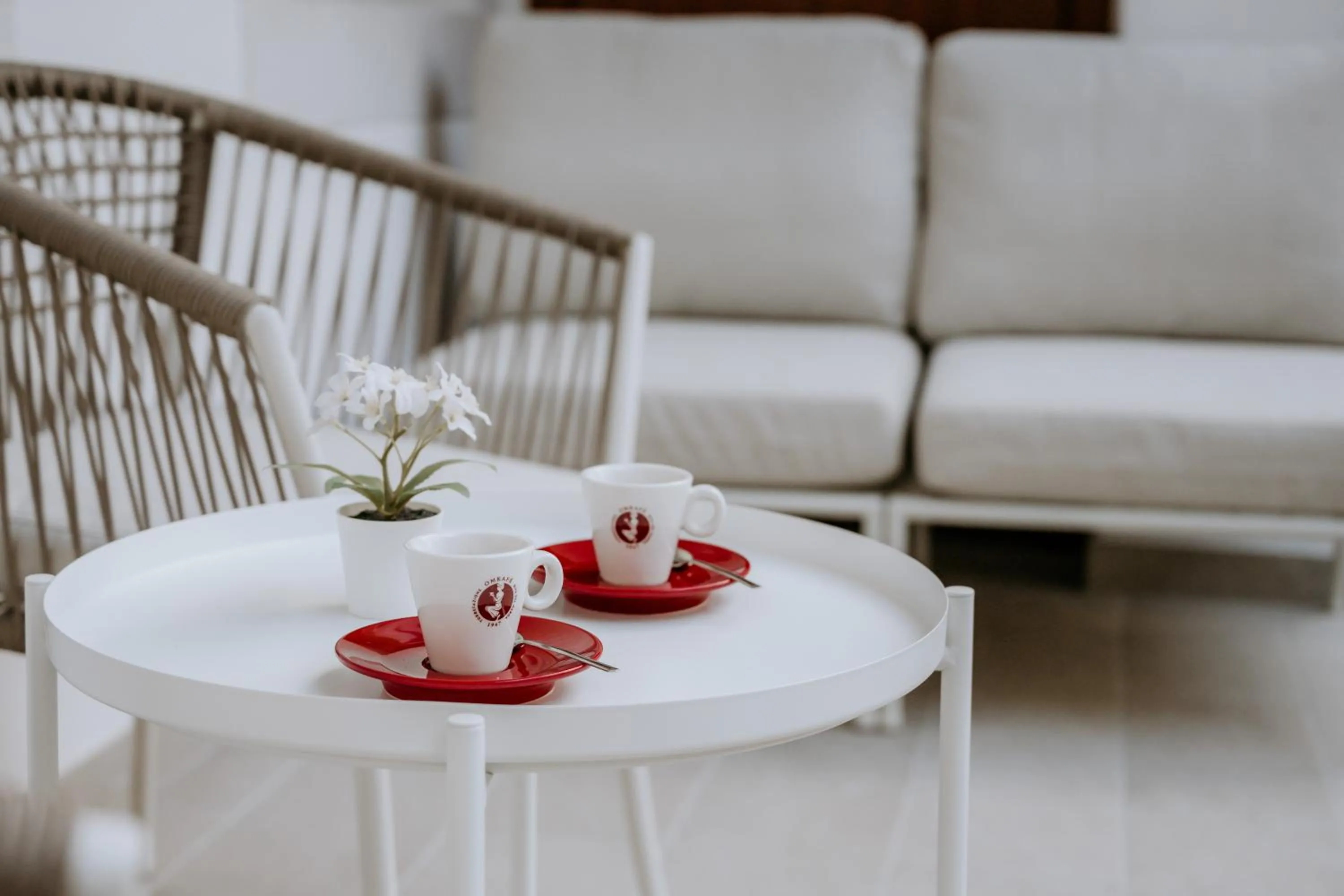 Seating area in Hotel Venezia