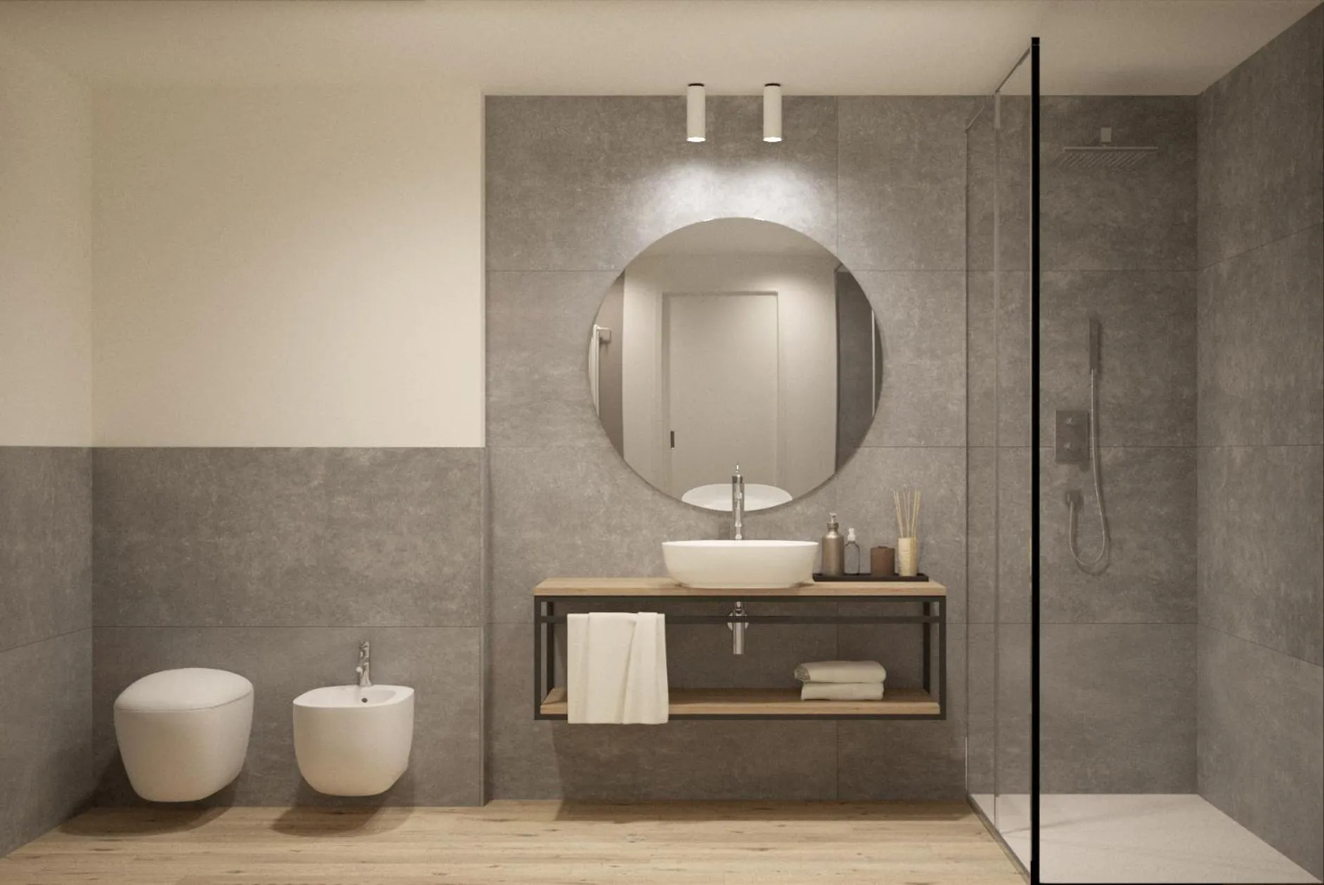 Shower in Hotel Venezia