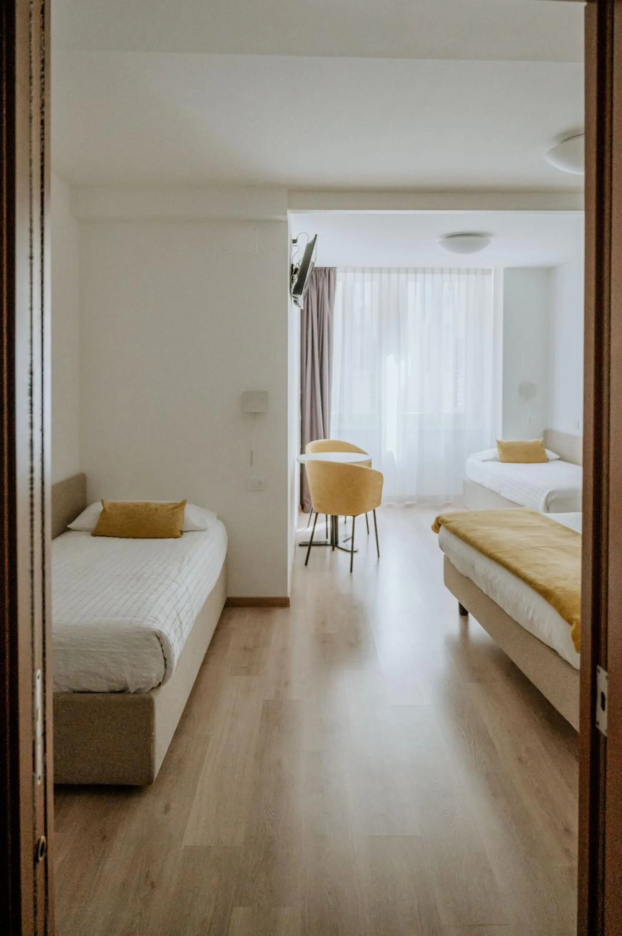 Bed in Hotel Venezia