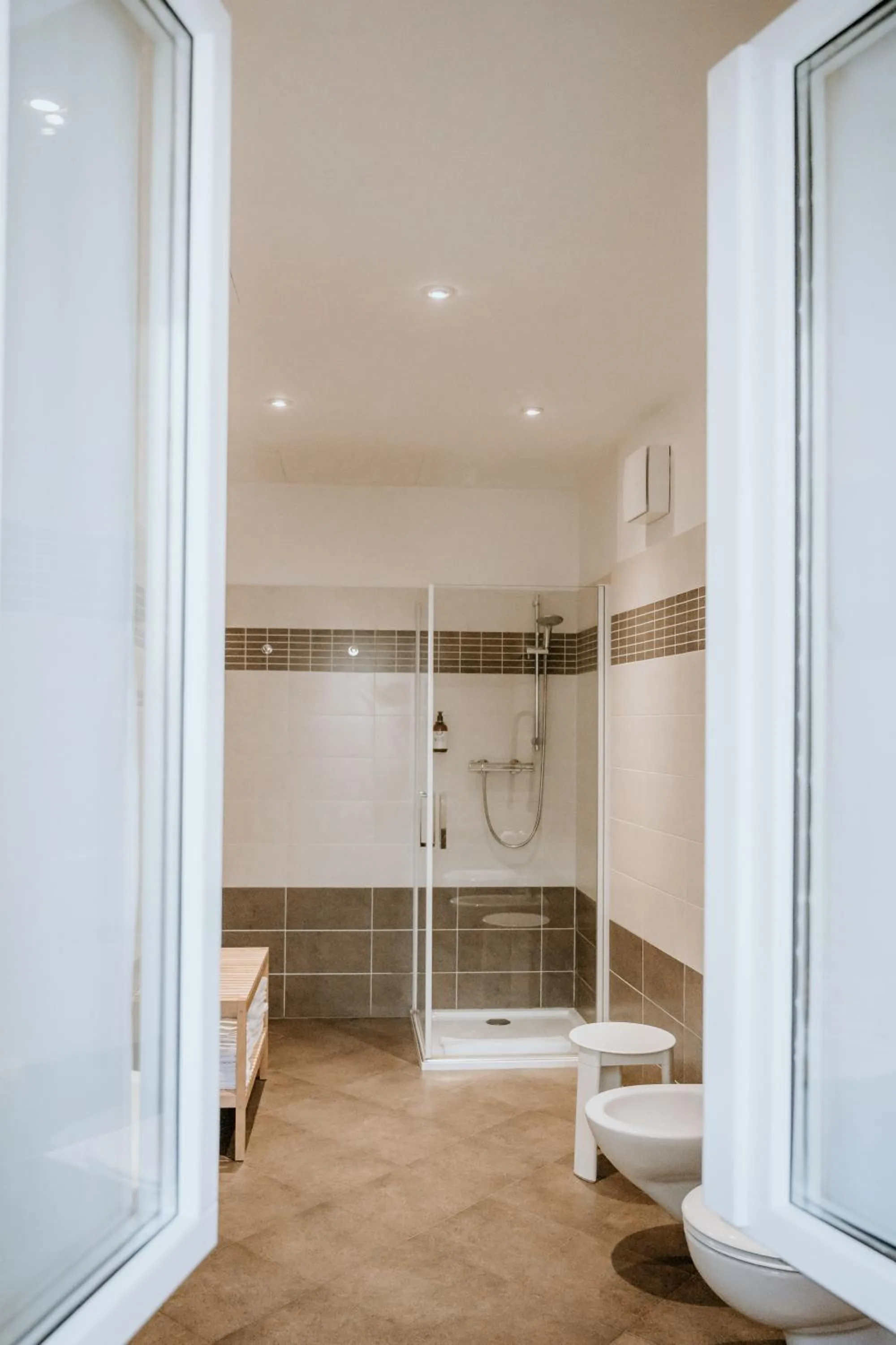 Shower in Hotel Venezia