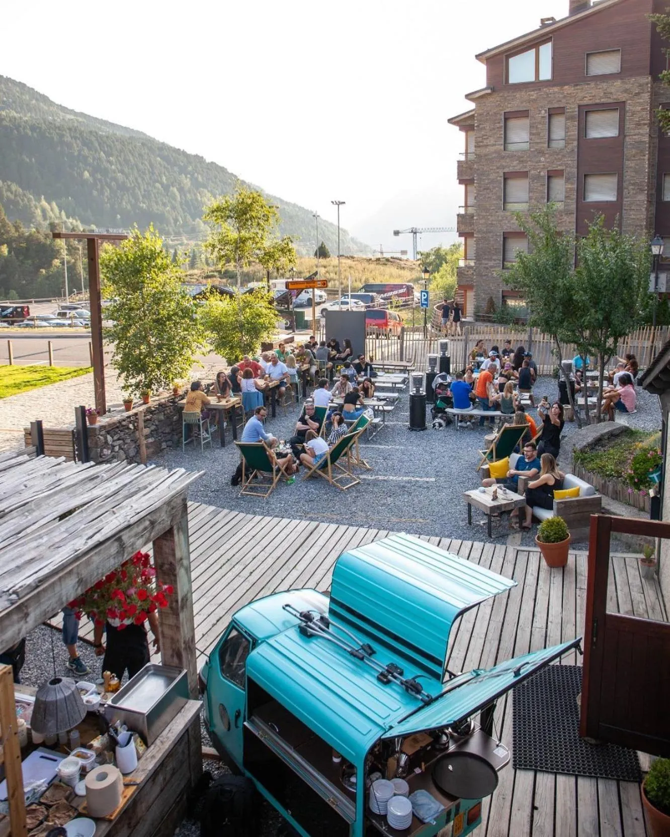 Restaurant/places to eat in Mountain Hostel Tarter