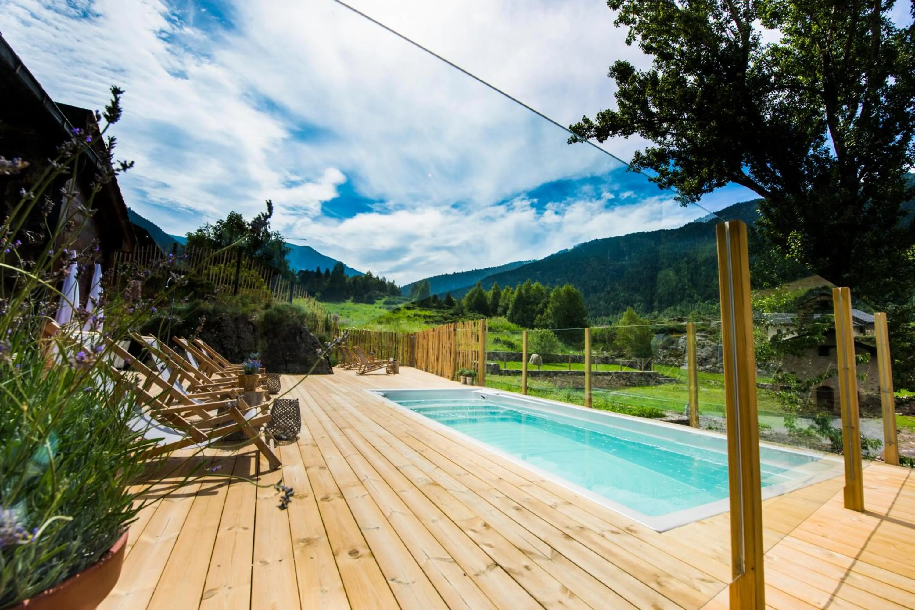 Natural landscape in Mountain Hostel Tarter