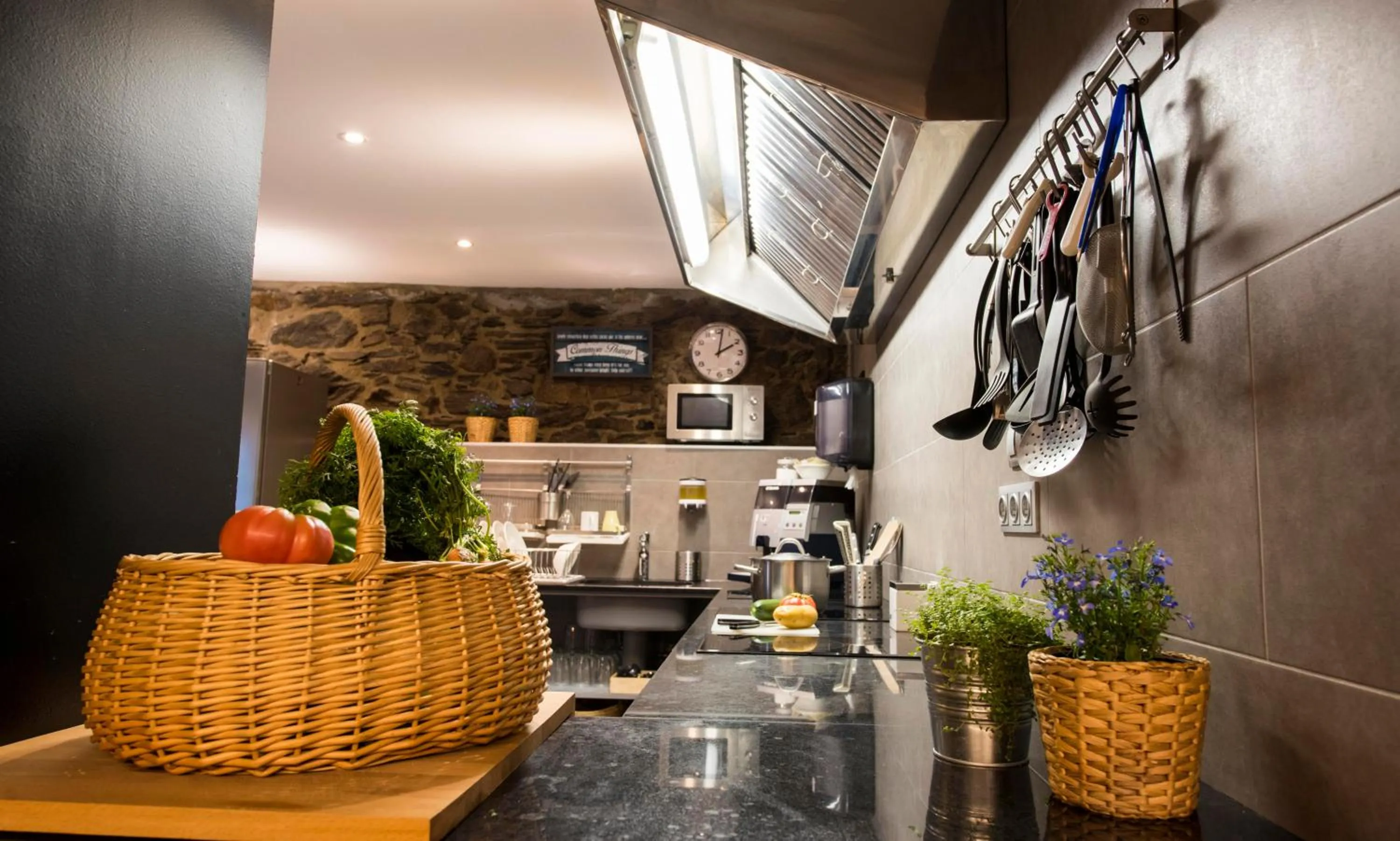 Kitchen or kitchenette in Mountain Hostel Tarter