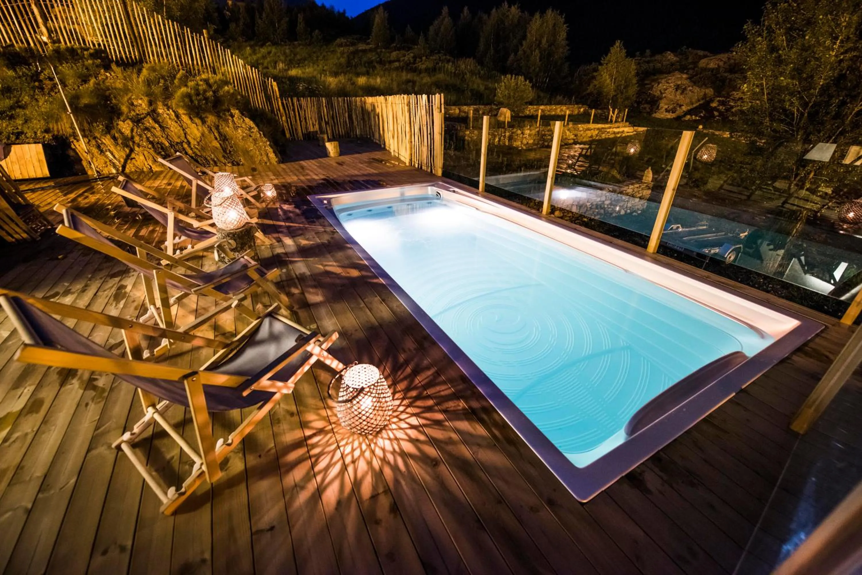 Night in Mountain Hostel Tarter