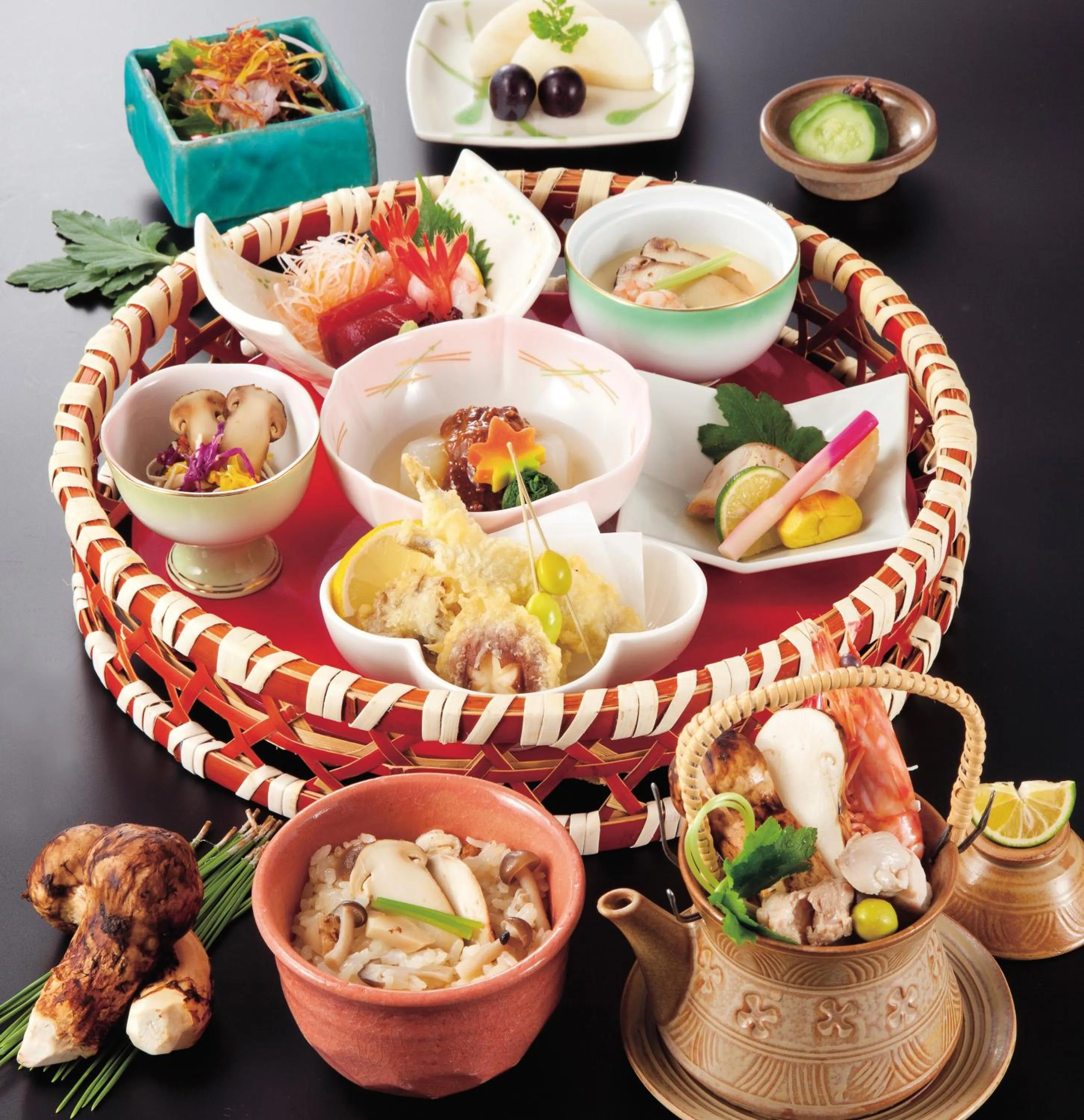 Food close-up in Keio Plaza Hotel Tama