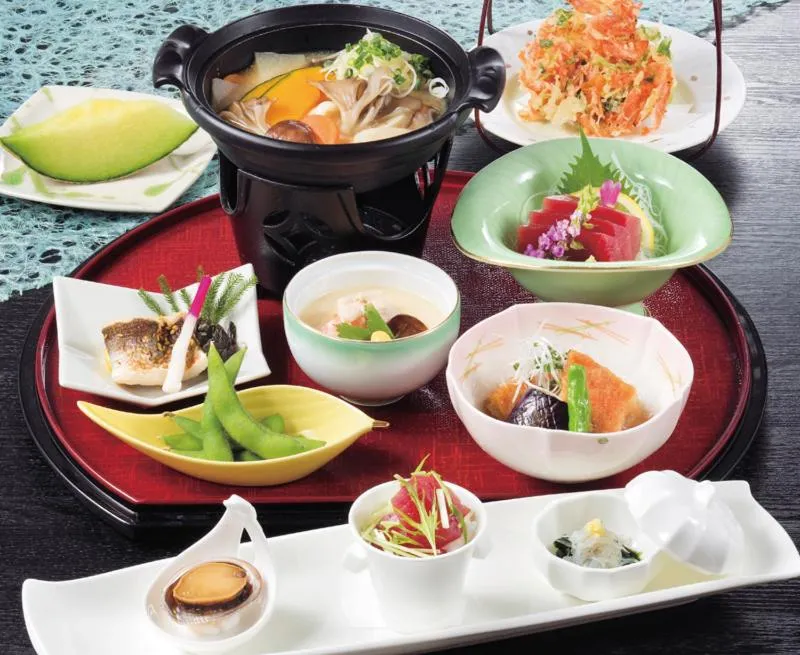 Food close-up in Keio Plaza Hotel Tama