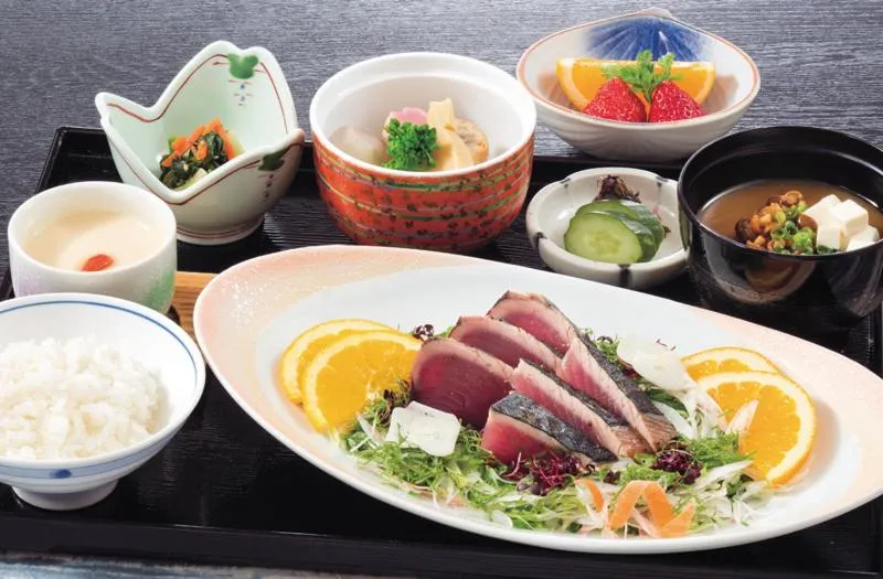 Food close-up in Keio Plaza Hotel Tama