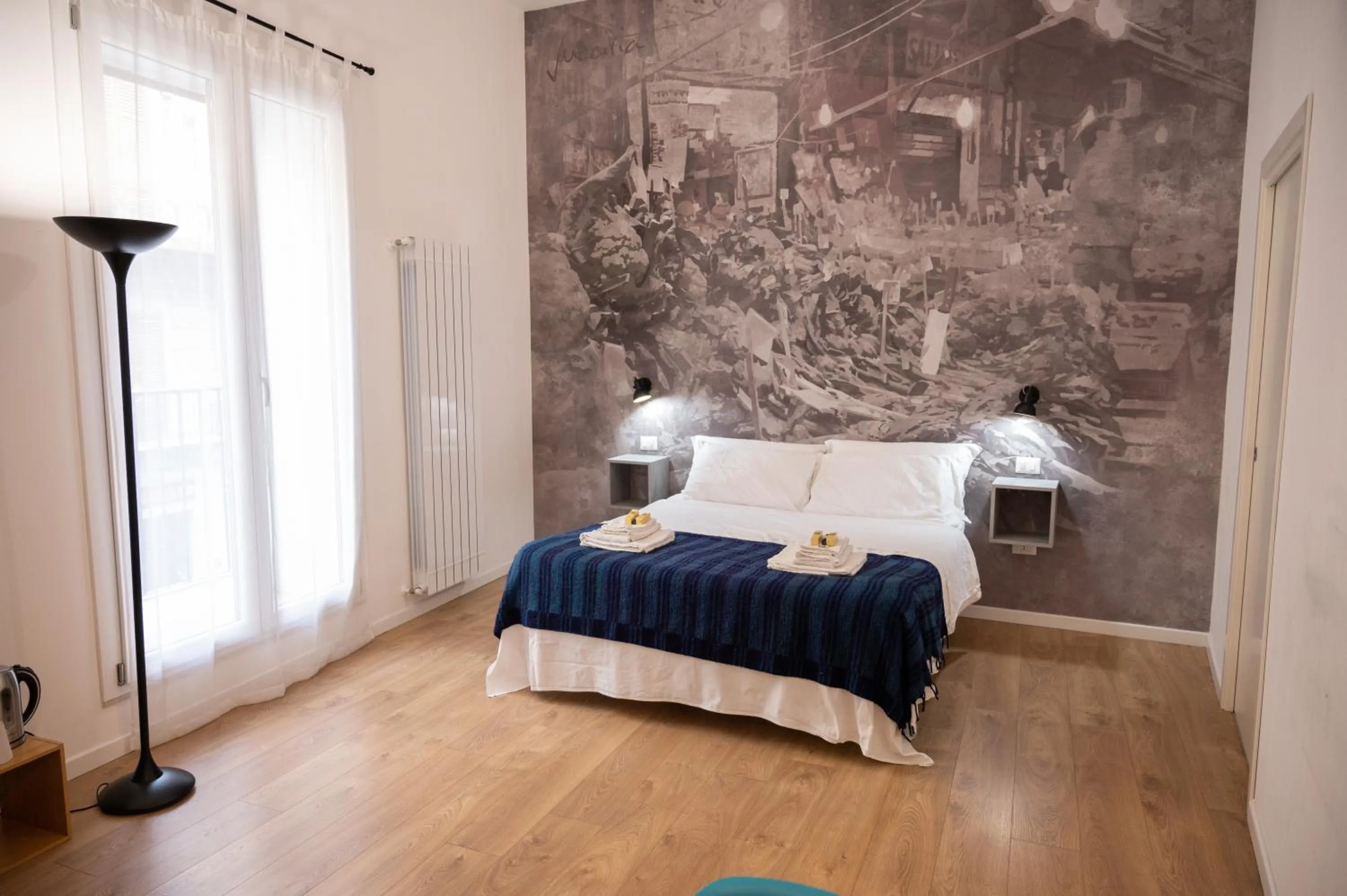 Bedroom, Bed in Ai Tre Mercati