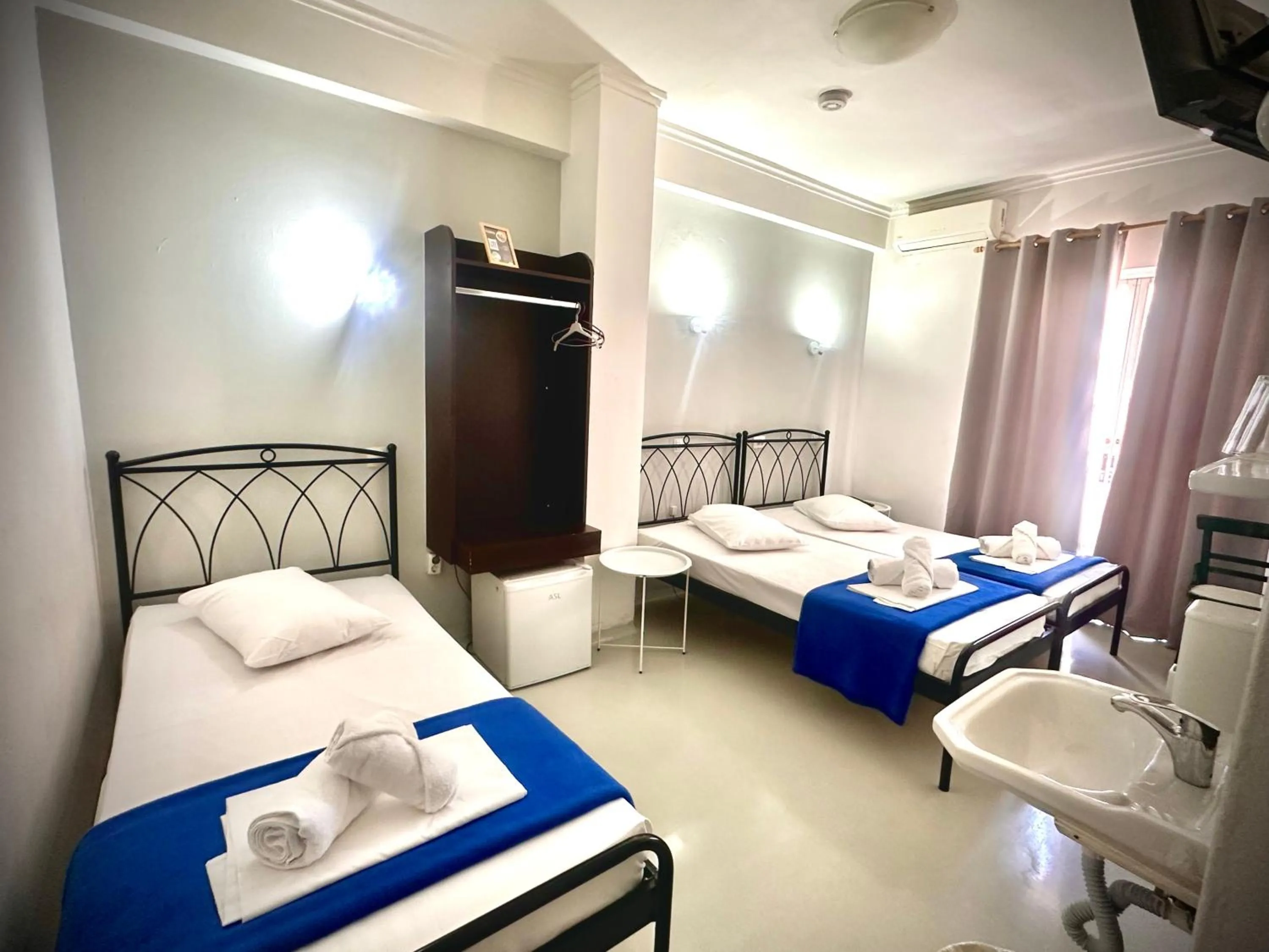 Bedroom, Bed in Sparta Team Hotel