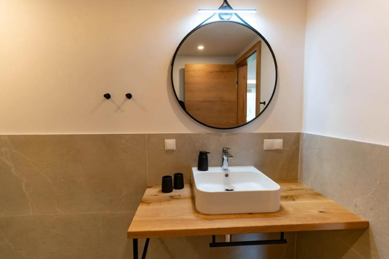 Bathroom in Waldrand Apartments