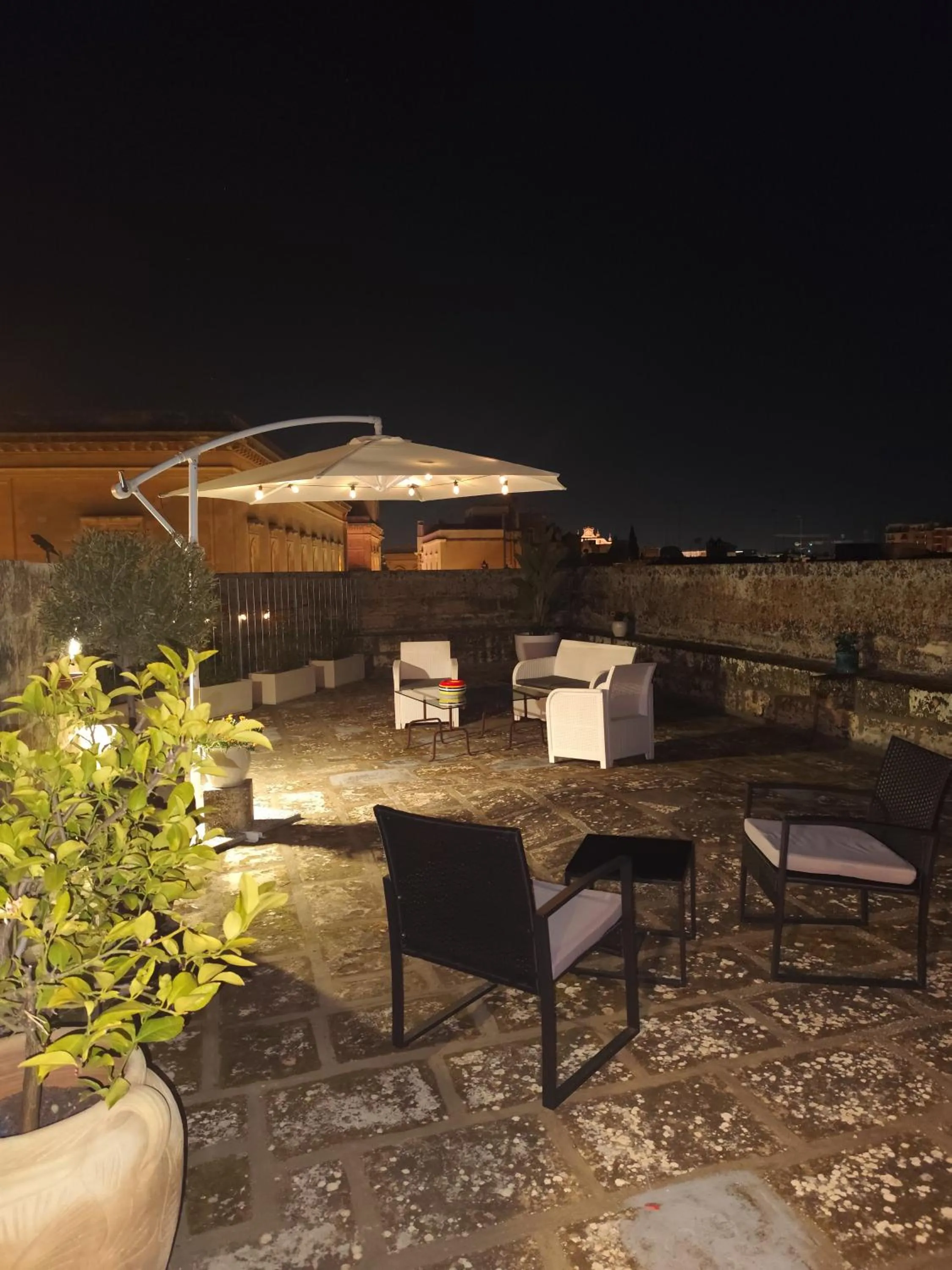 Balcony/Terrace in Palazzo De Giorgi B&B