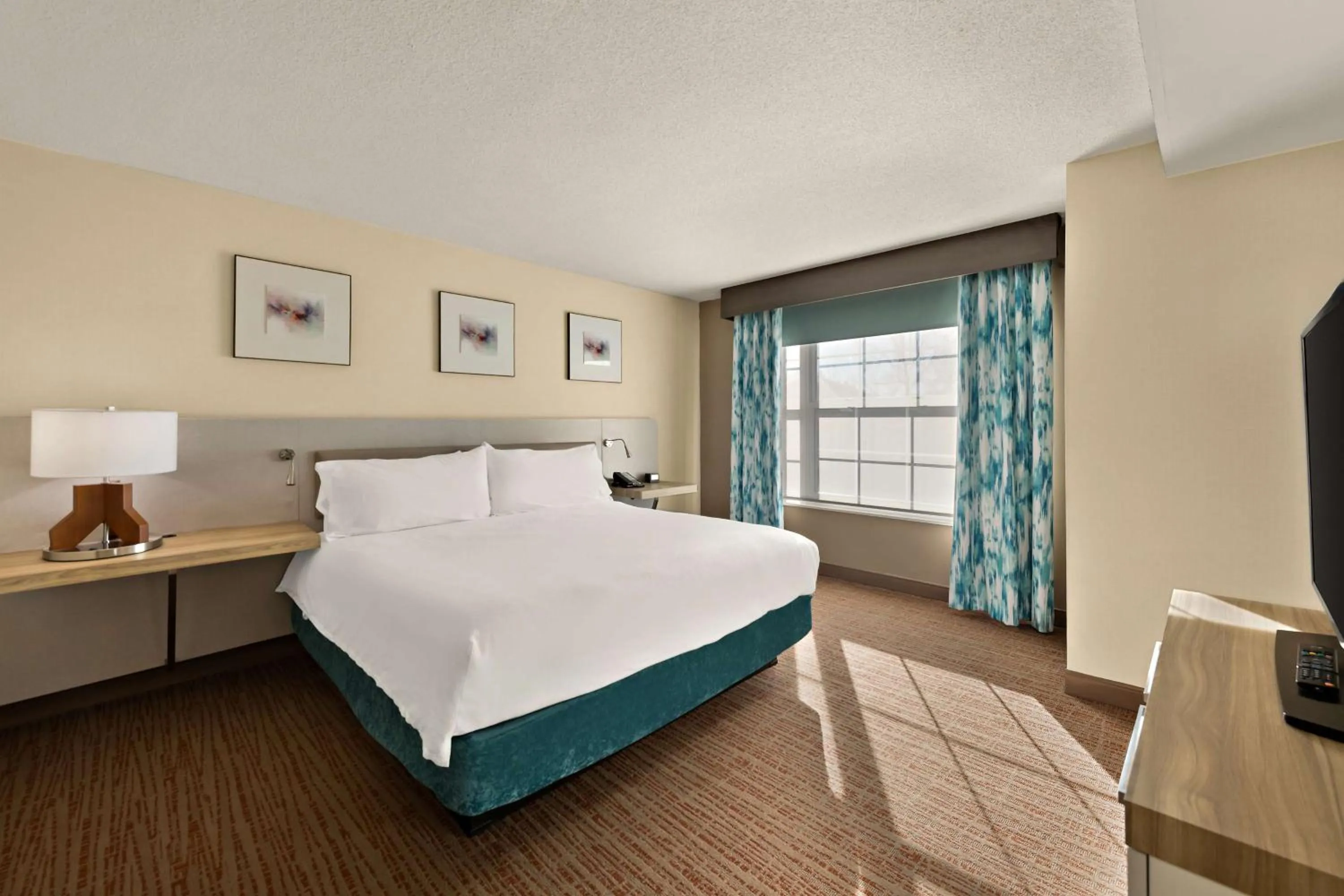 Bed in Hilton Garden Inn Williamsburg