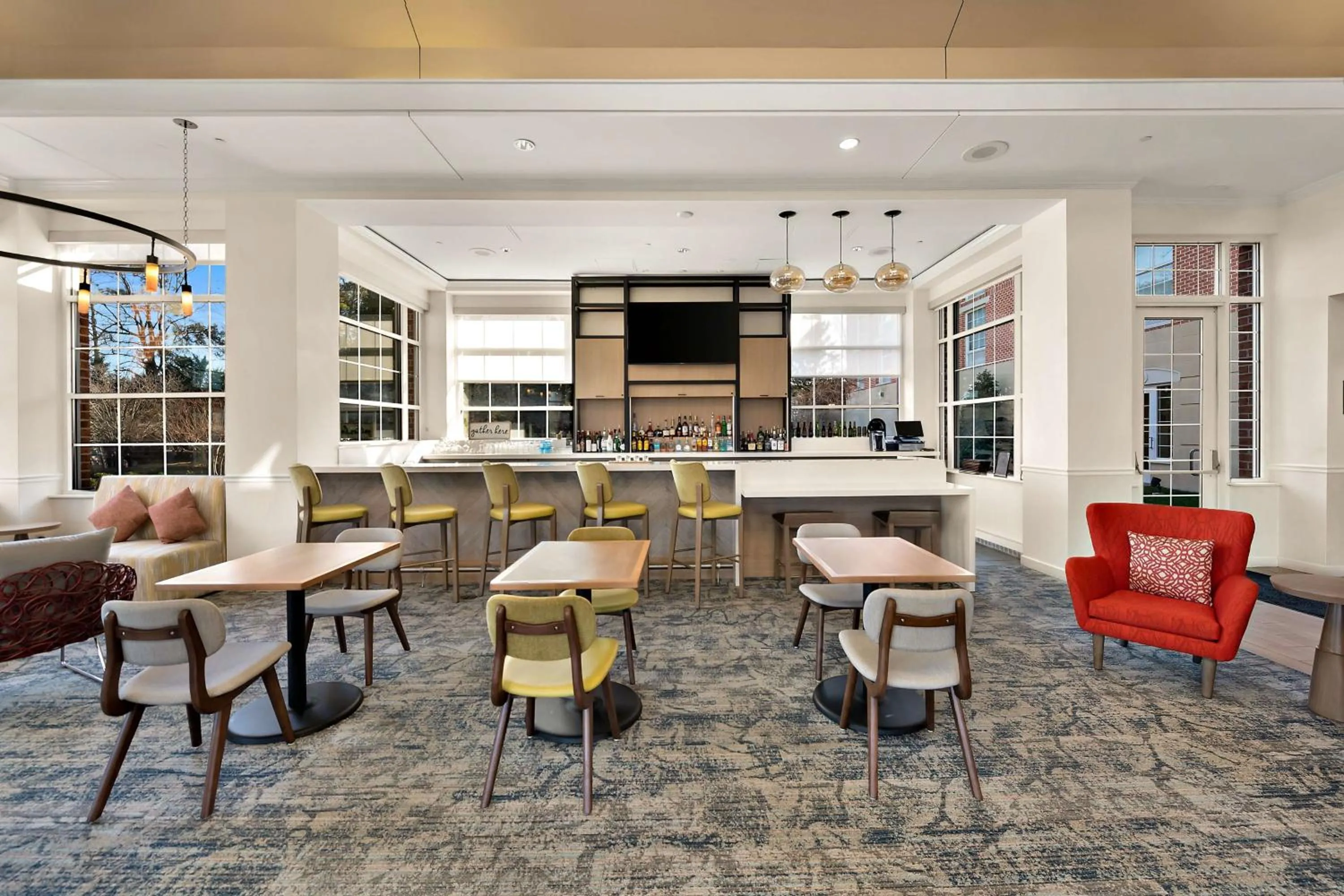 Lobby or reception in Hilton Garden Inn Williamsburg