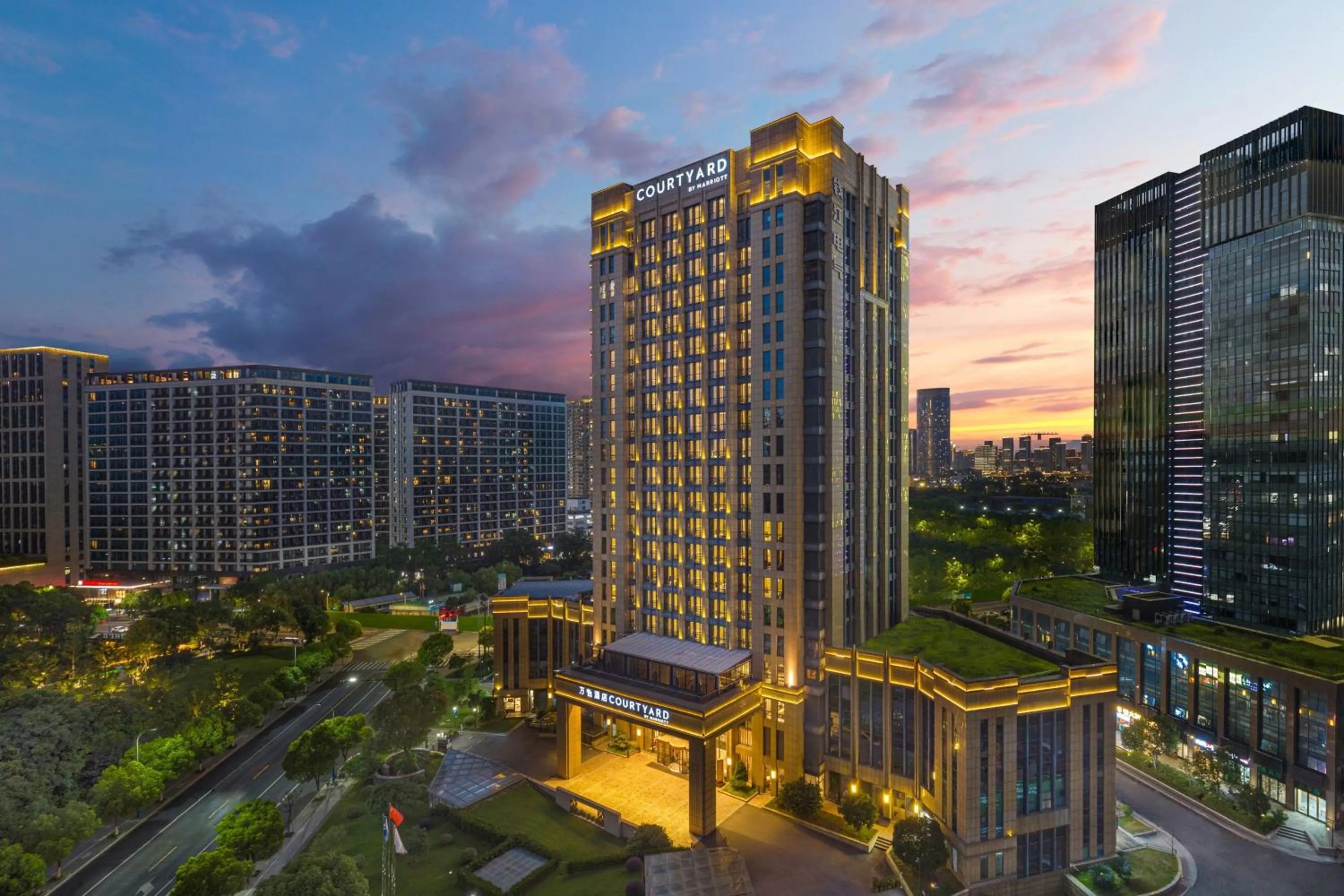 Property building in Courtyard by Marriott Hangzhou Xiaoshan