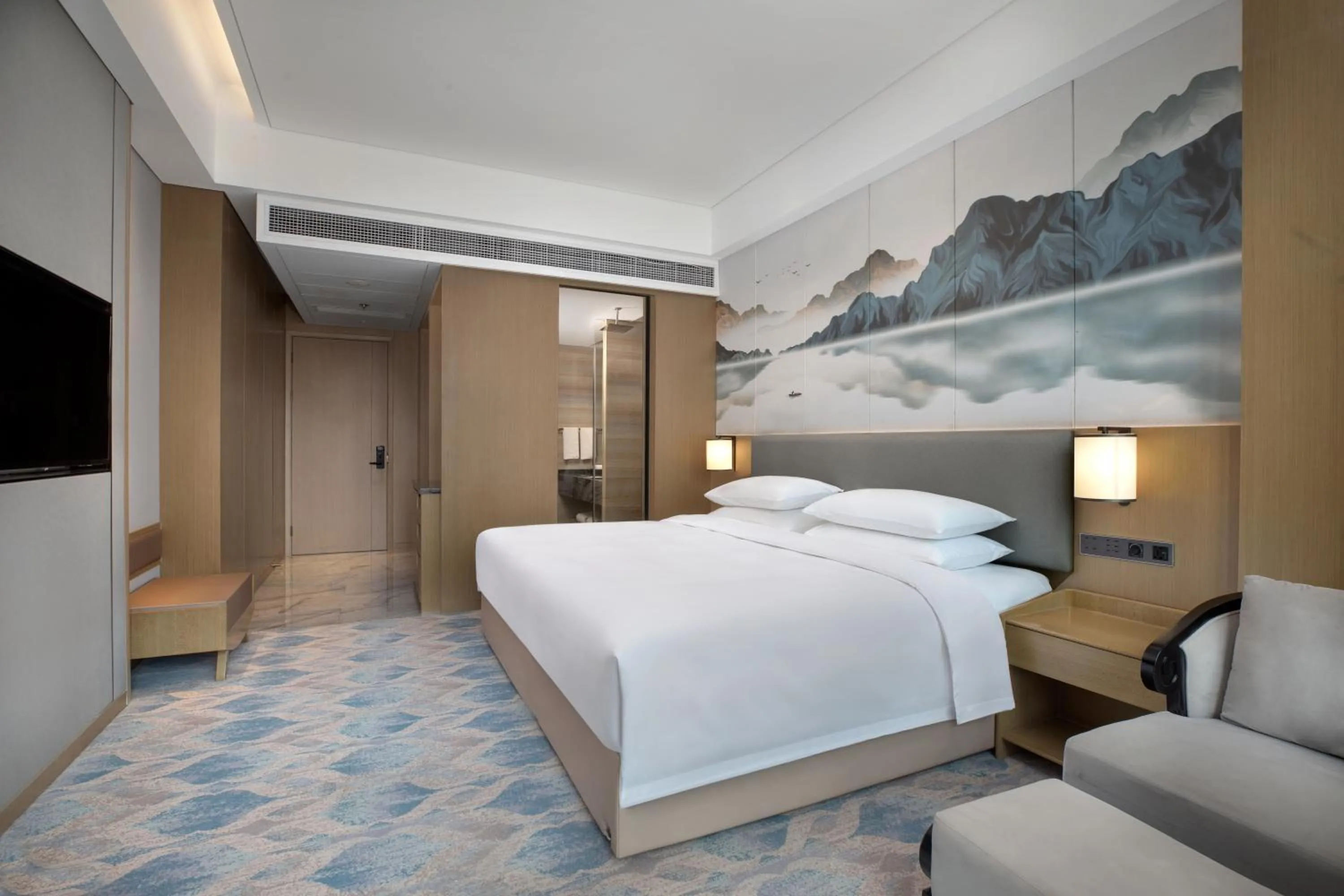 Bed in Courtyard by Marriott Hangzhou Xiaoshan