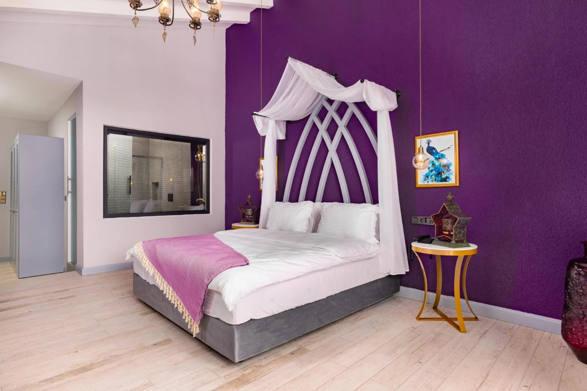 Bed in Hotel Karbel Sun