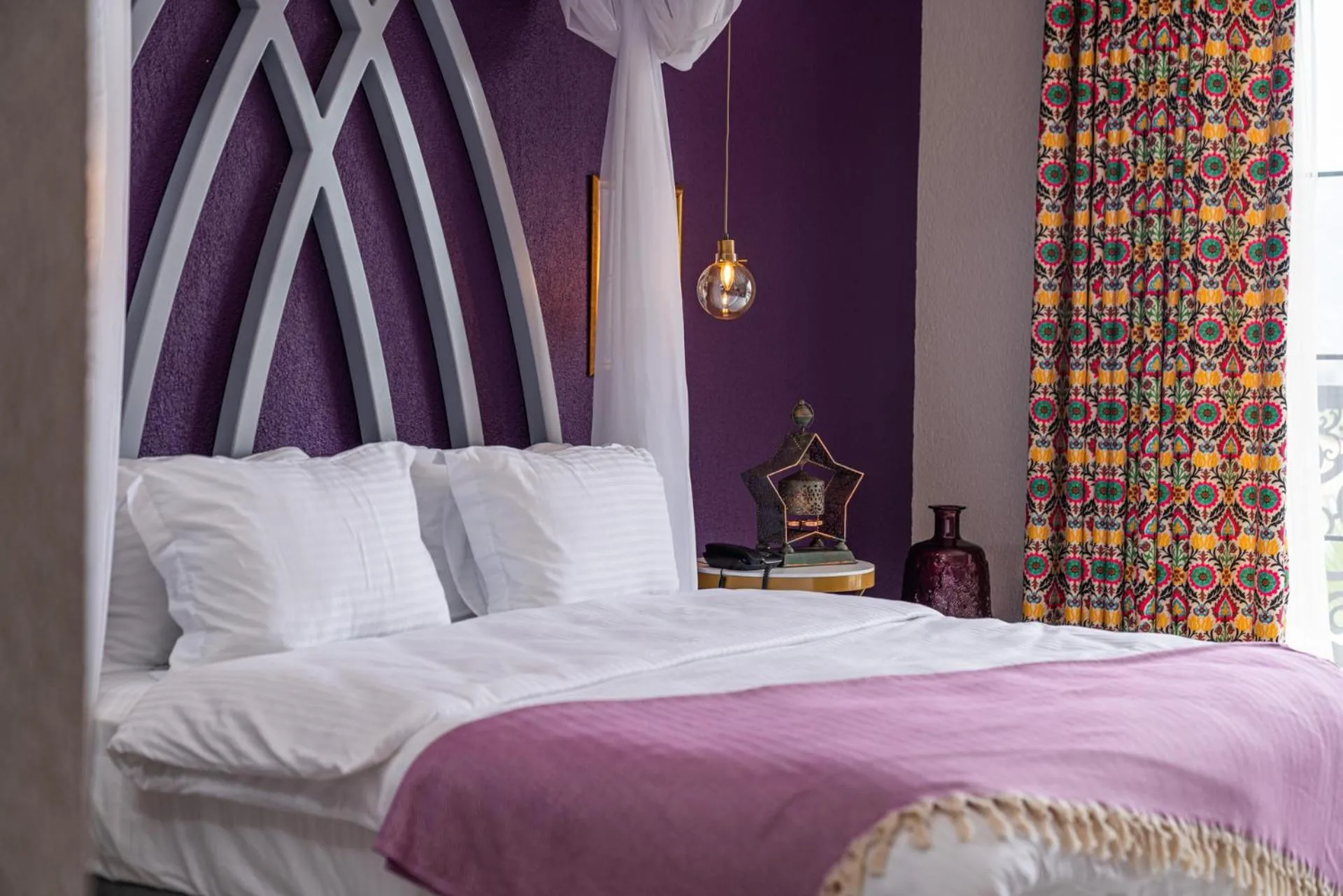 Bed in Hotel Karbel Sun