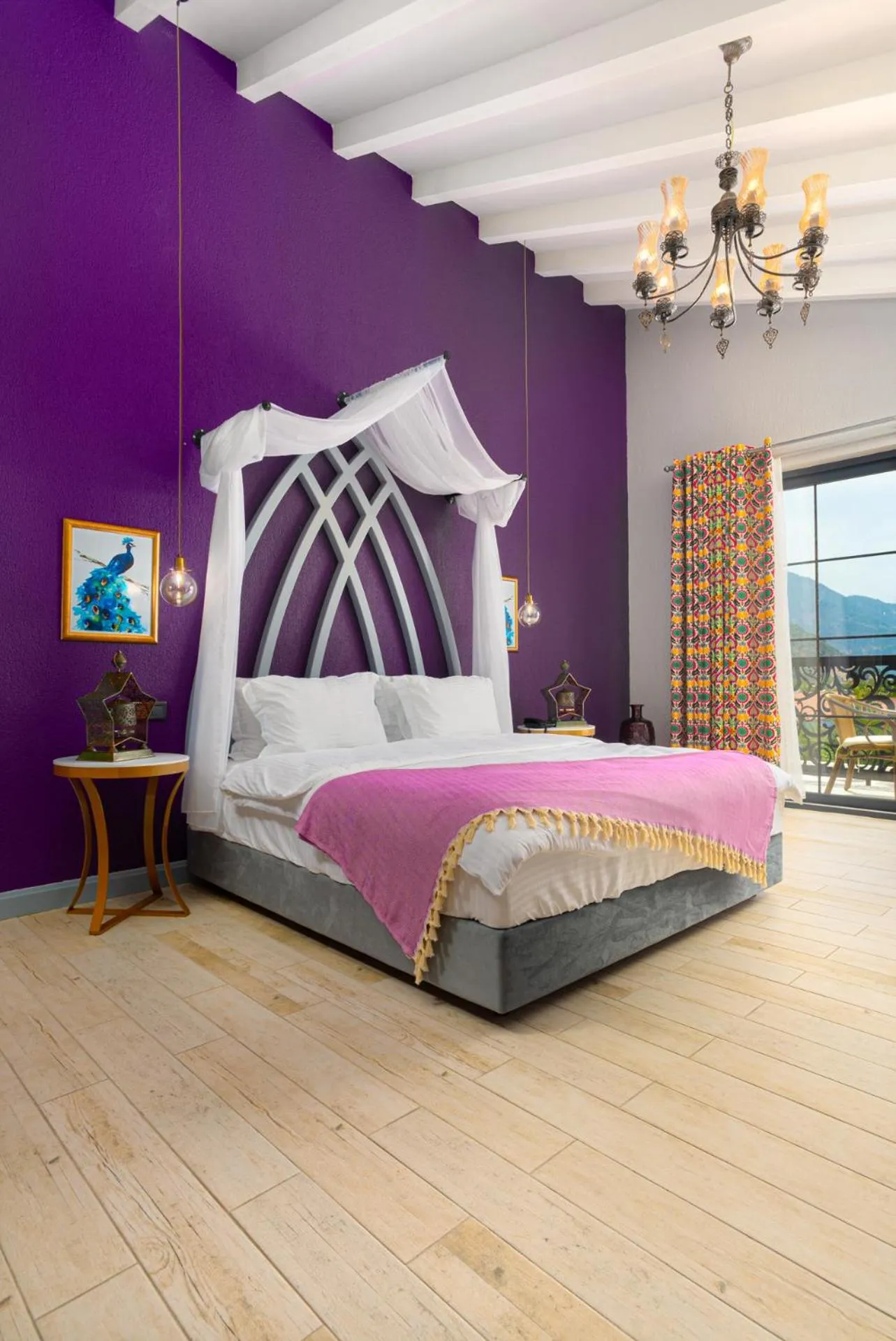 Bed in Hotel Karbel Sun