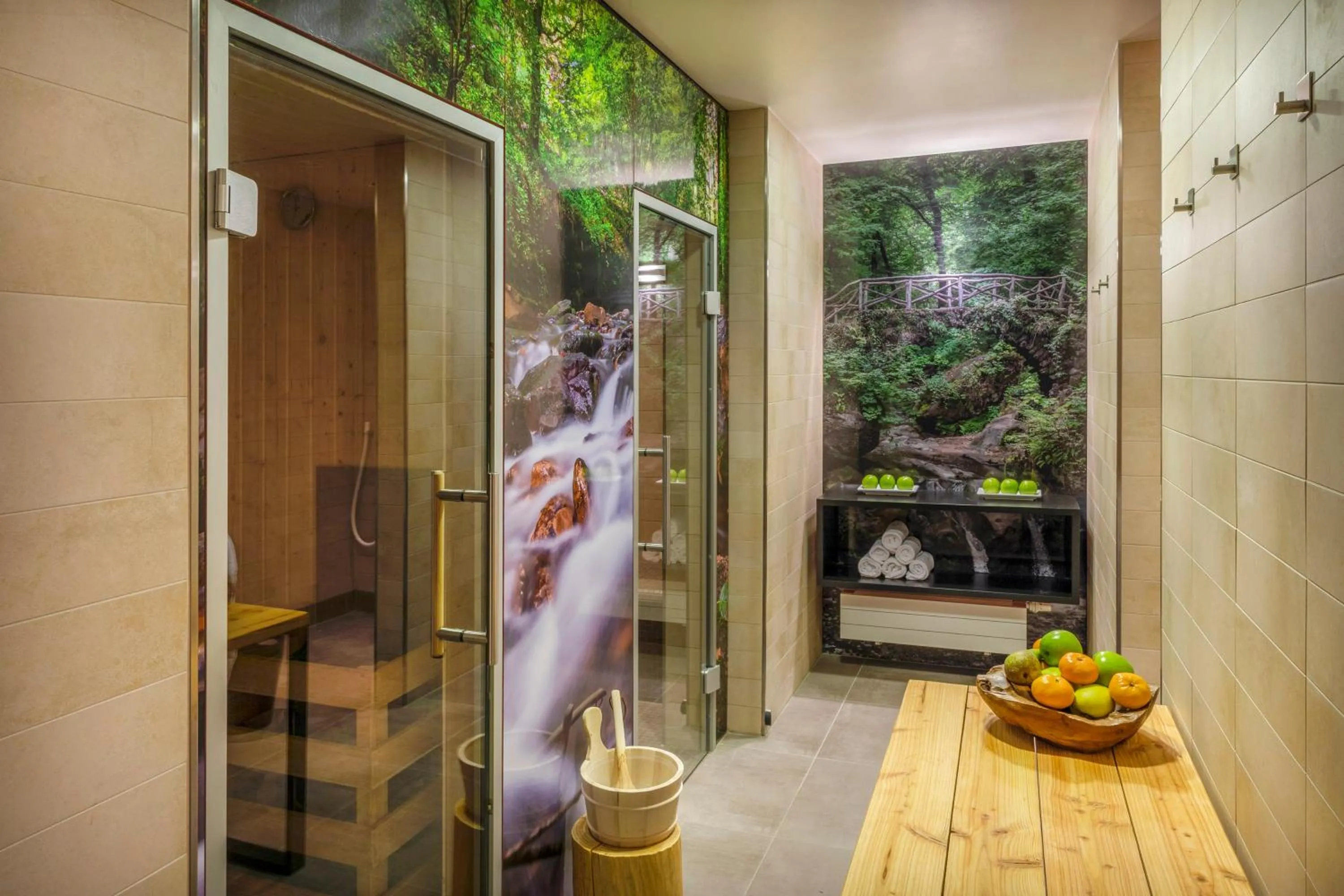 Sauna in Melia Luxembourg