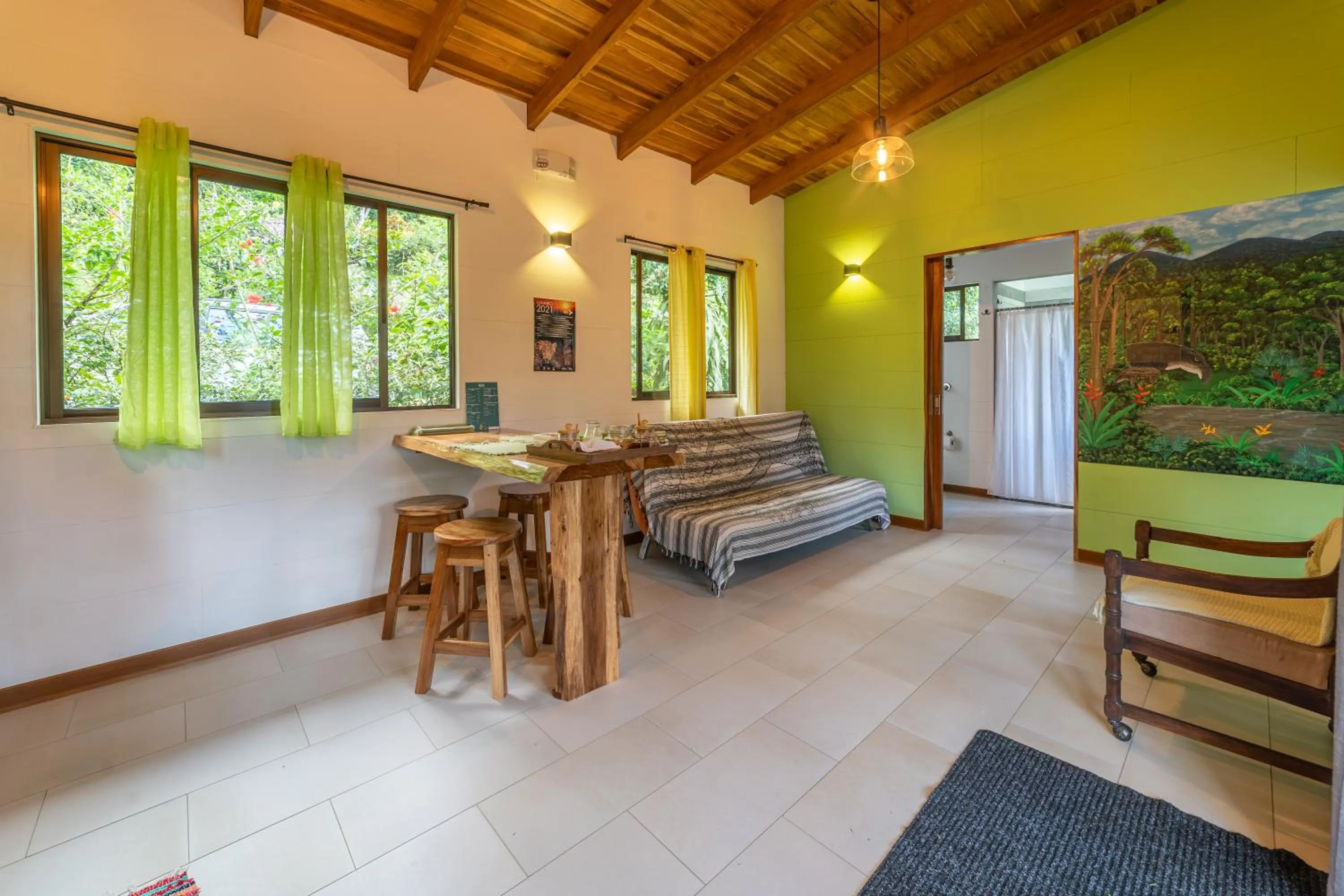 Living room, Bed in Aves de Tierras Altas