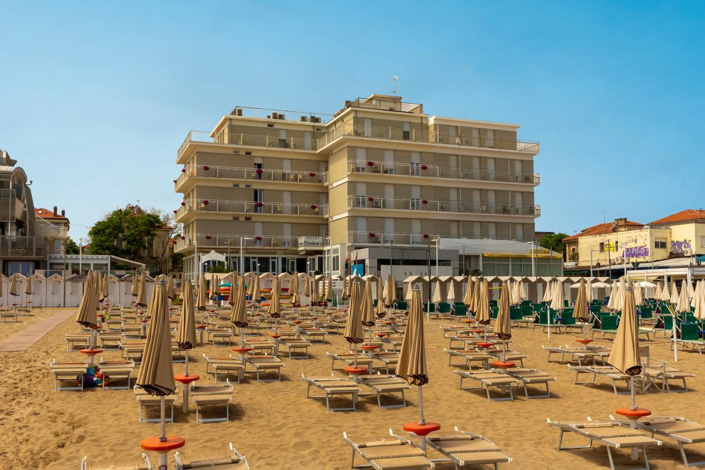 Property building in Hotel President's