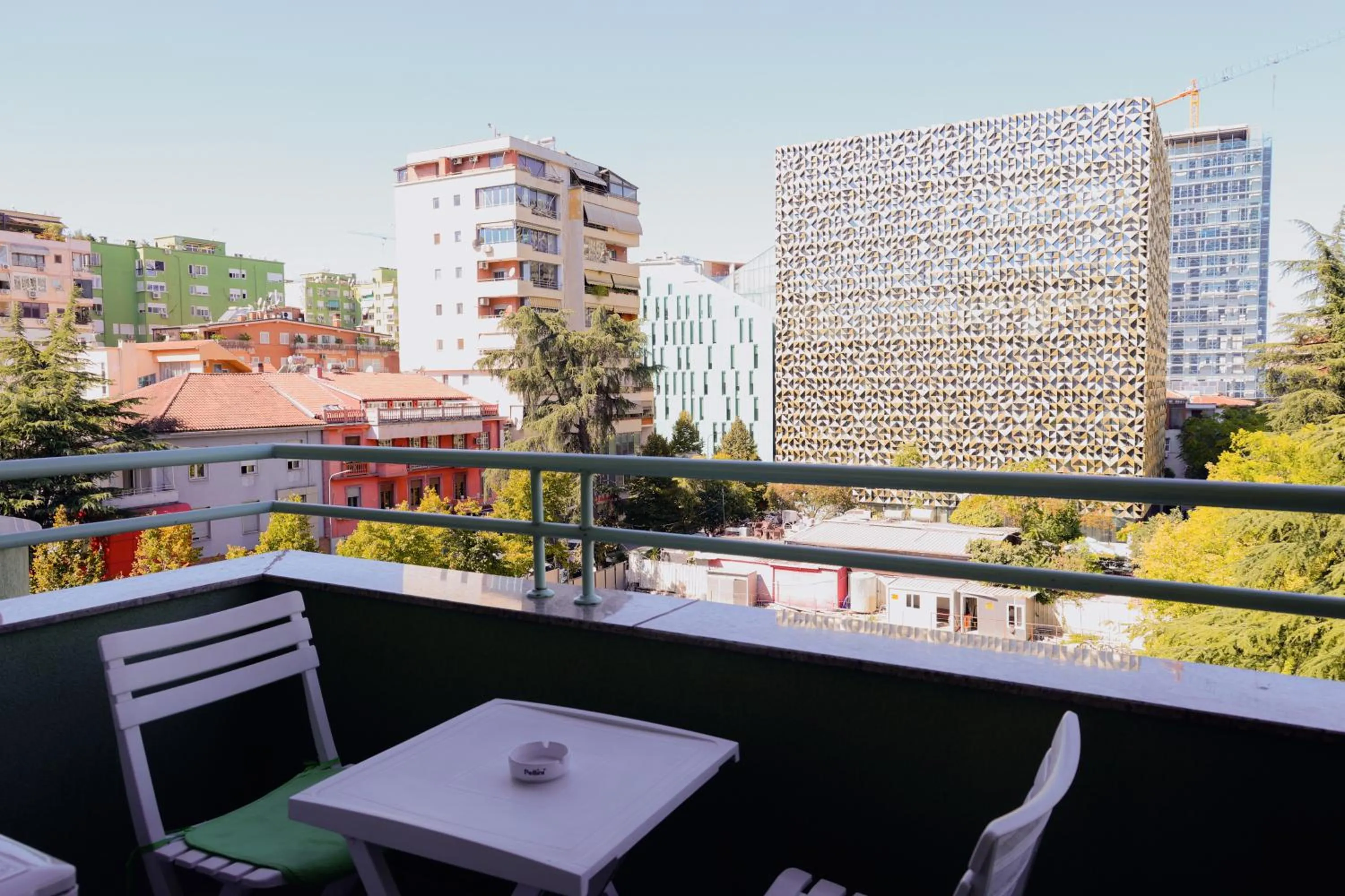 Balcony/Terrace in Grand Hotel & Spa Tirana
