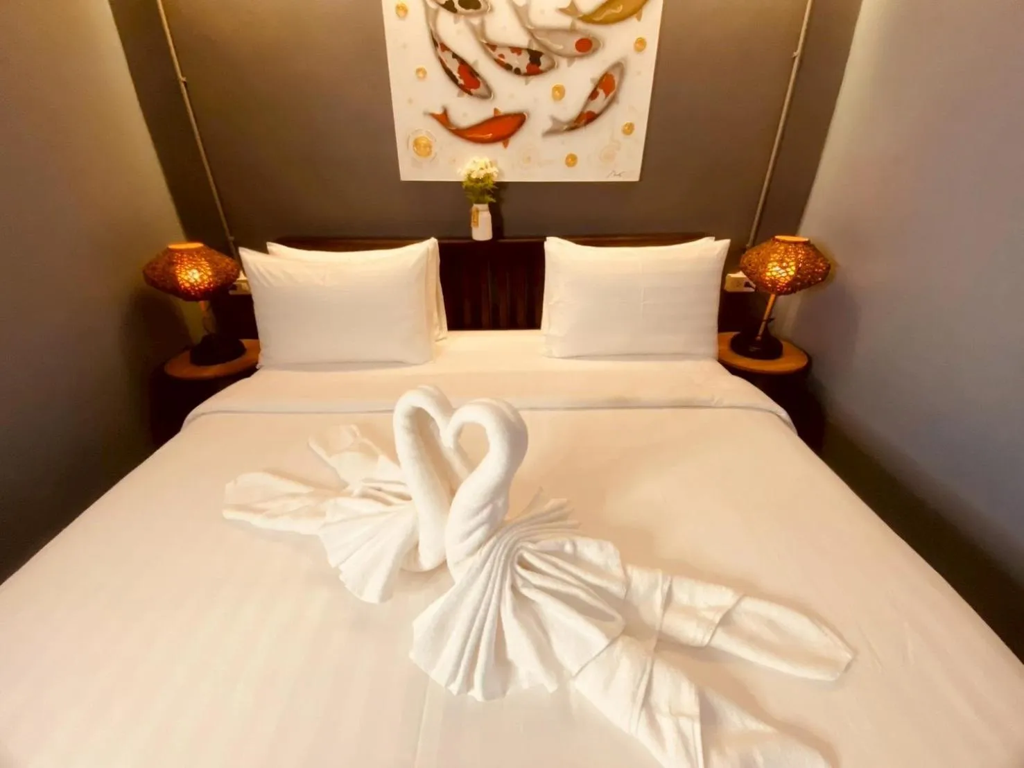 Bedroom, Bed in Cicada Lanta