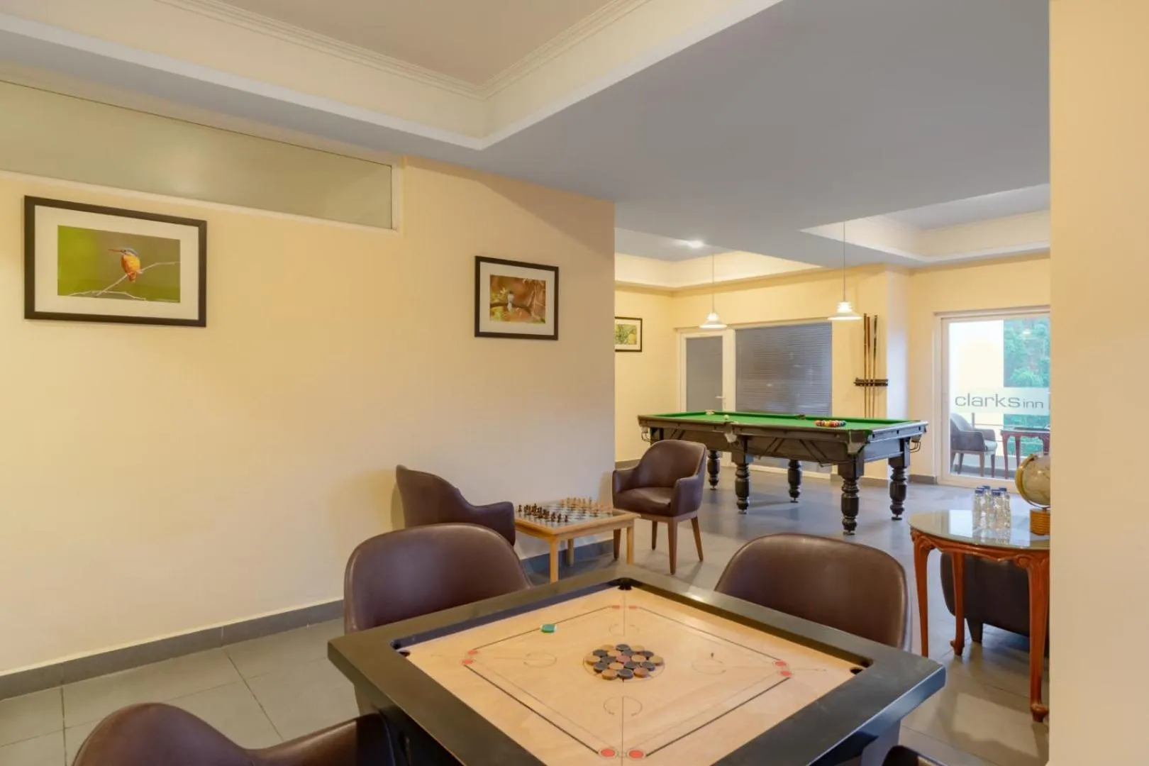 Game Room in Clarks Inn Bhowali, Nainital
