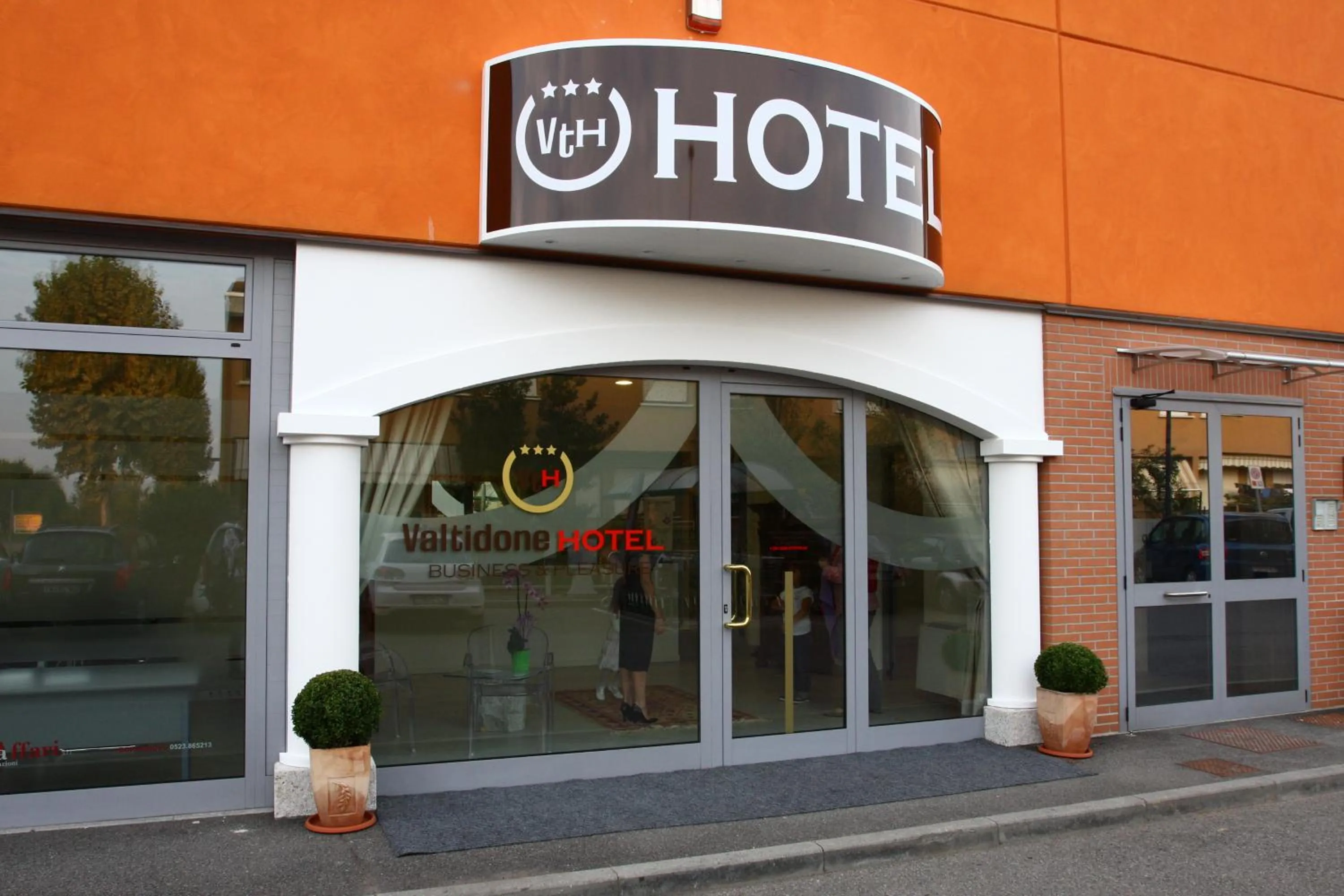 Lobby or reception in Valtidone Hotel