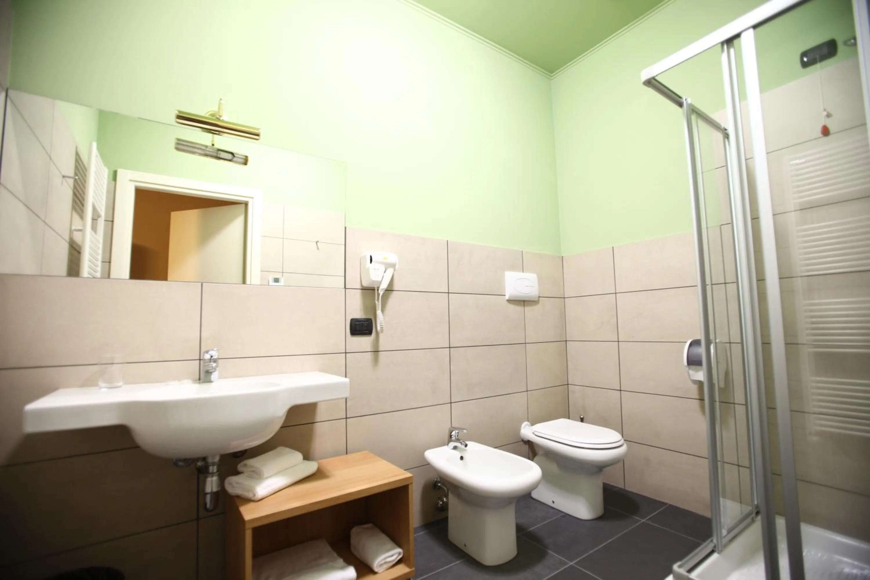 Bathroom in Valtidone Hotel