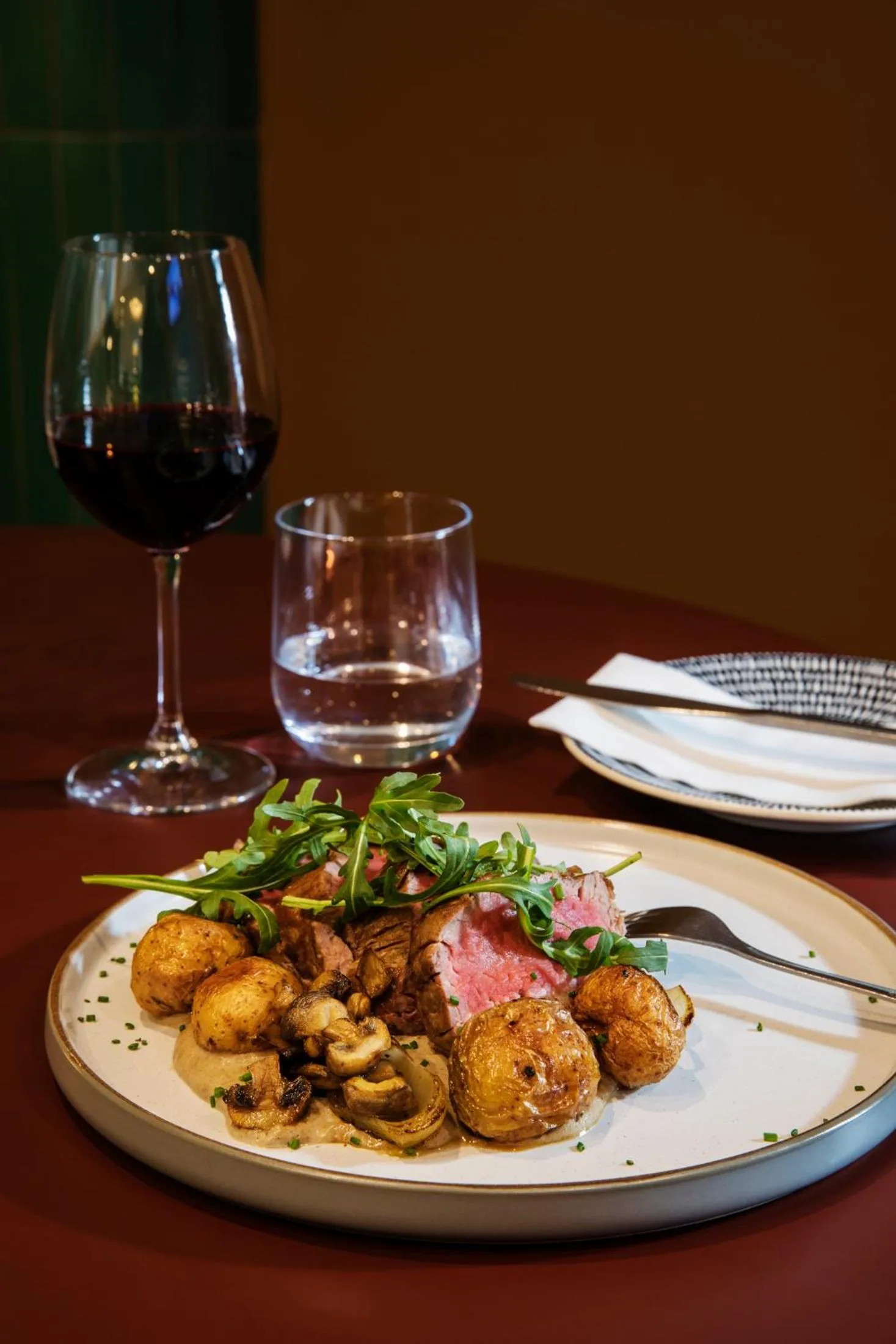 Dinner in Home Suite Hotels Rosebank