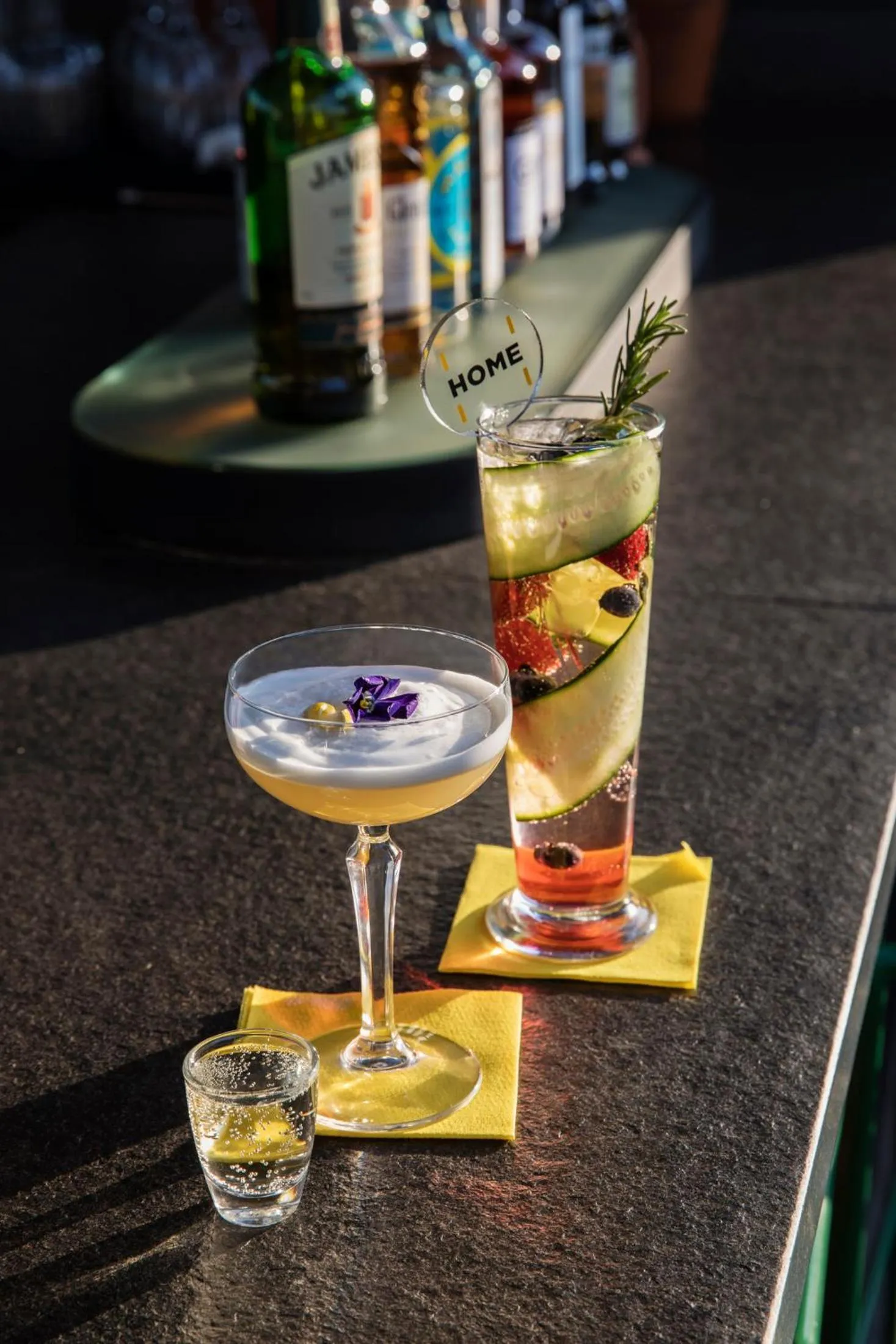 Food and drinks in Home Suite Hotels Rosebank