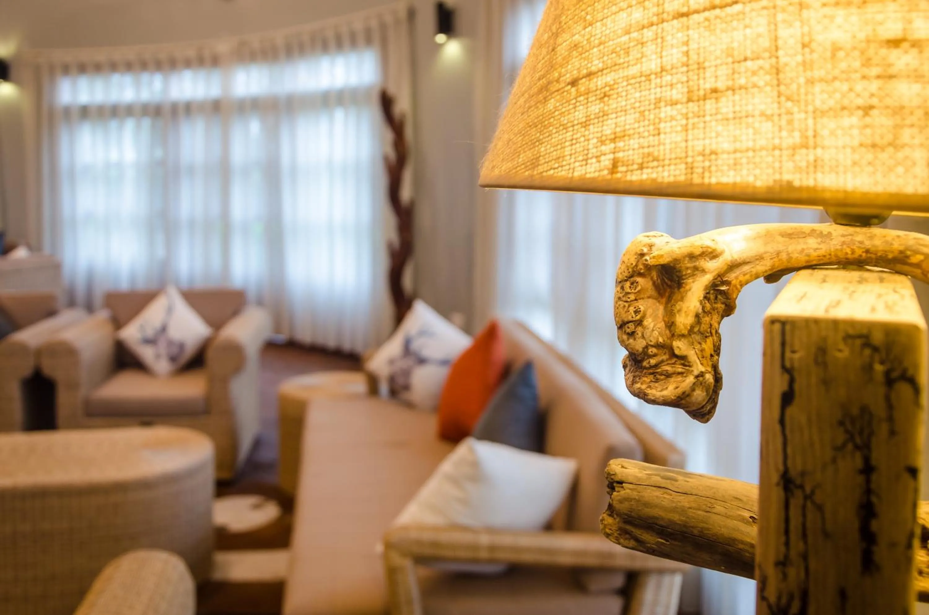 Lobby or reception in Emburara Farm Lodge