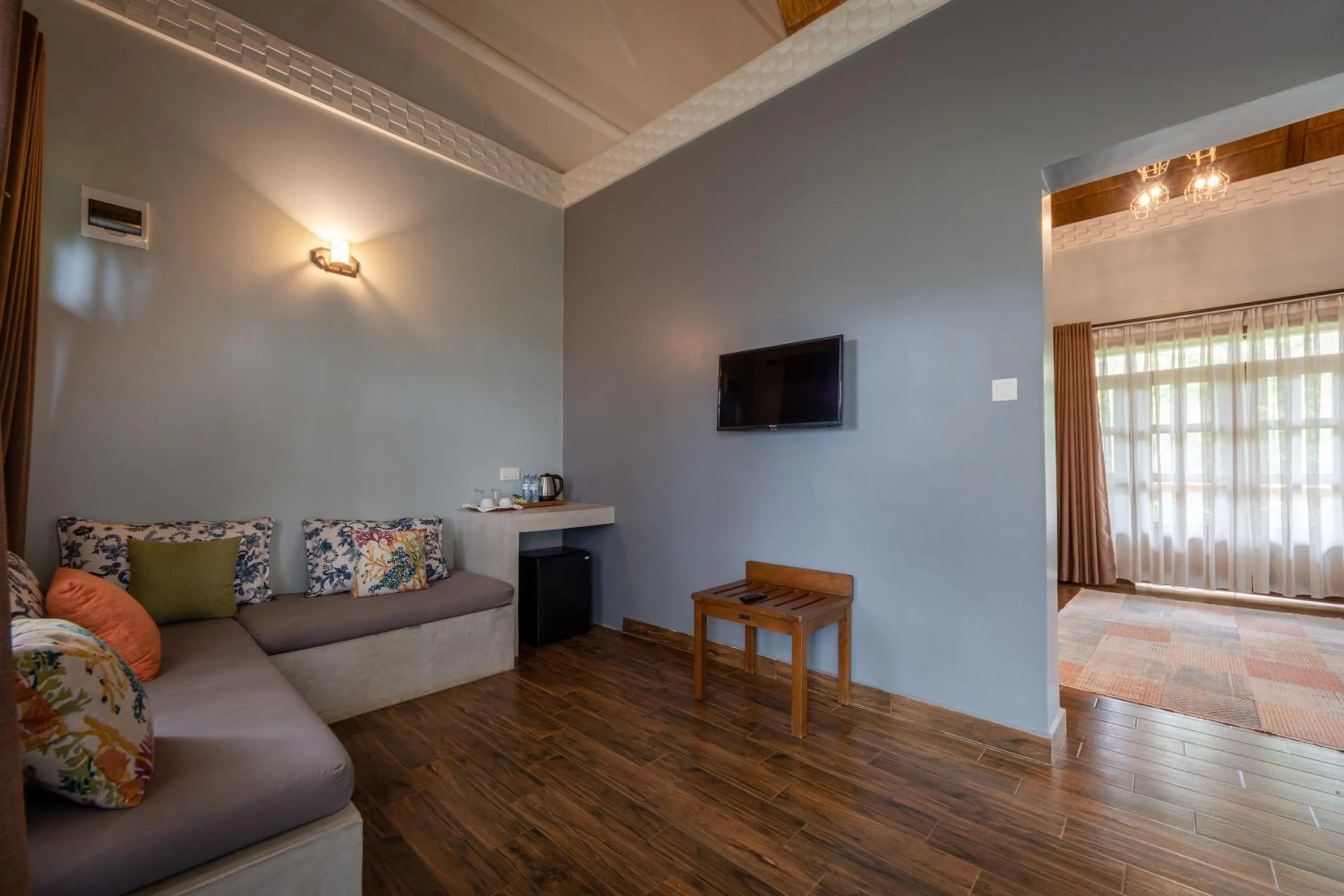 TV and multimedia in Emburara Farm Lodge