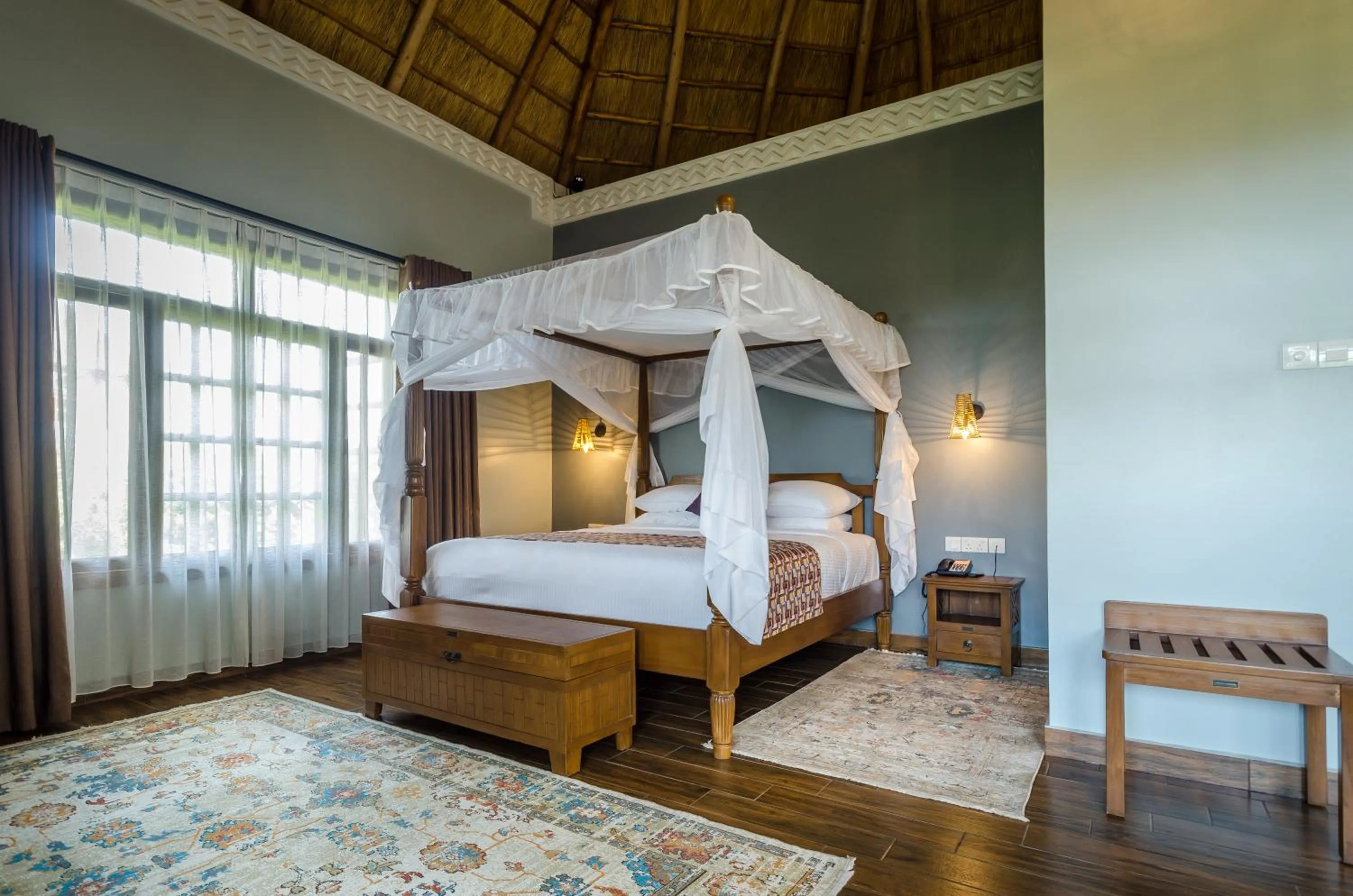 Bedroom, Bed in Emburara Farm Lodge