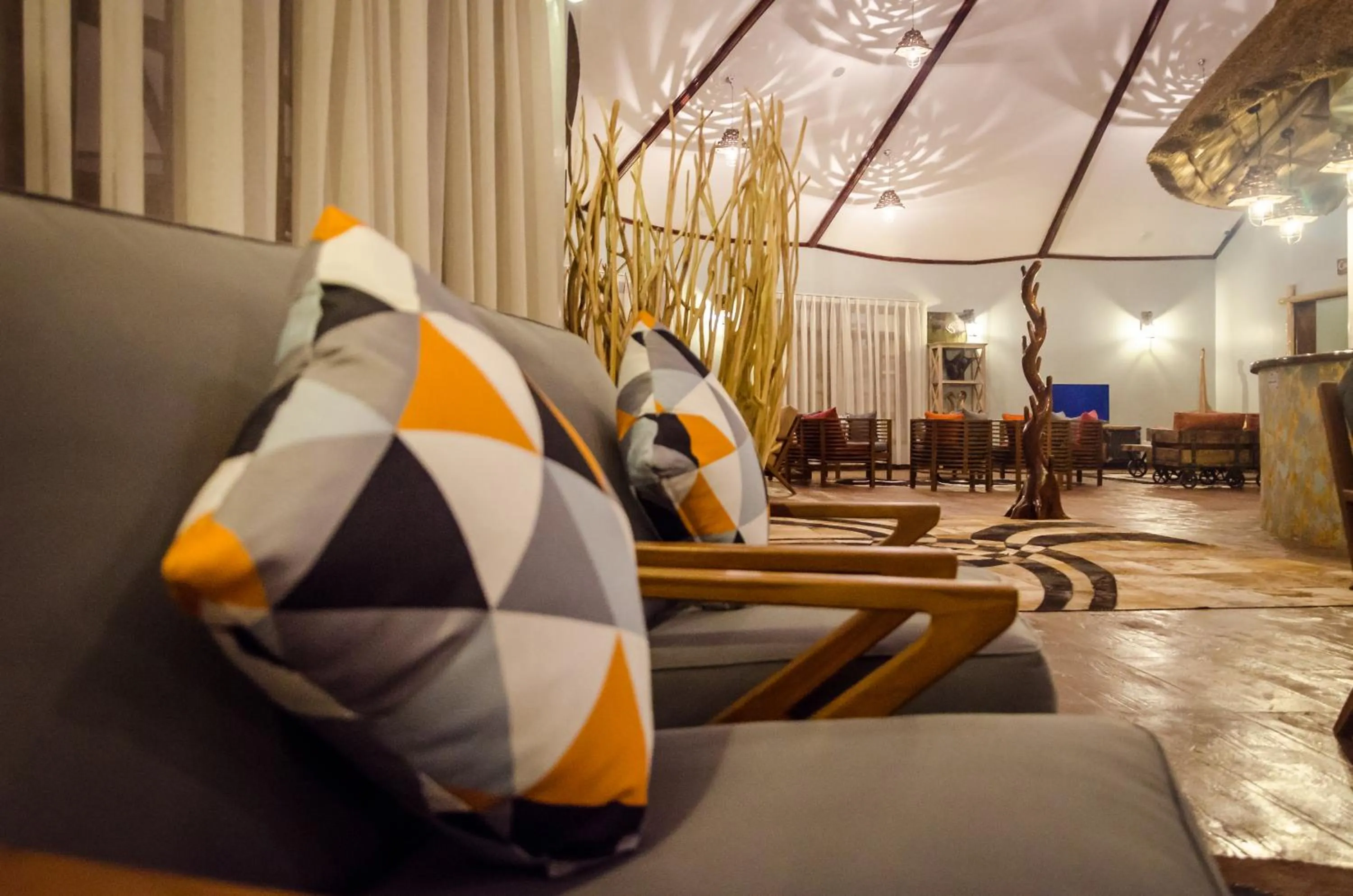 Lobby or reception in Emburara Farm Lodge