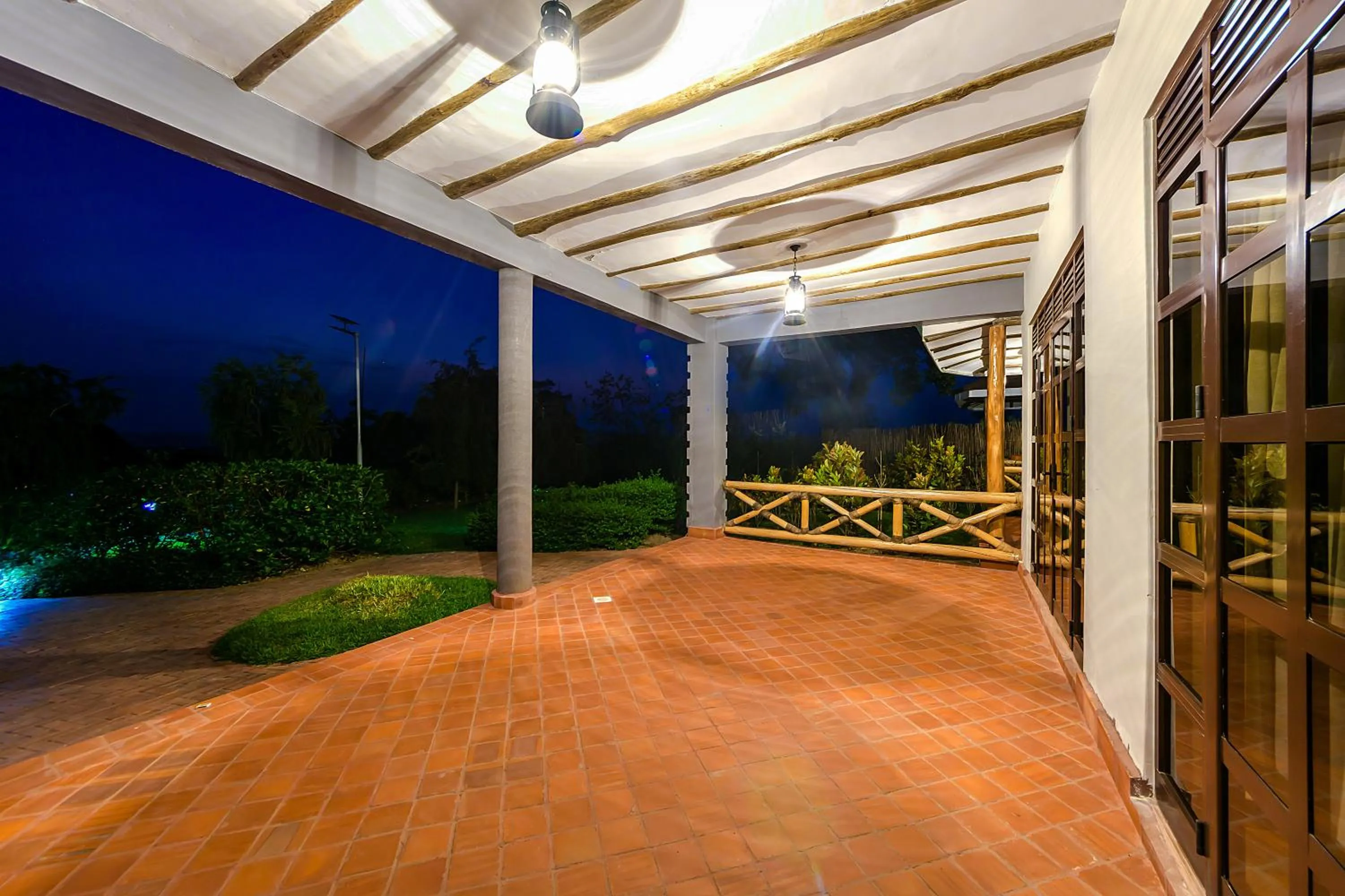 Facade/entrance in Emburara Farm Lodge