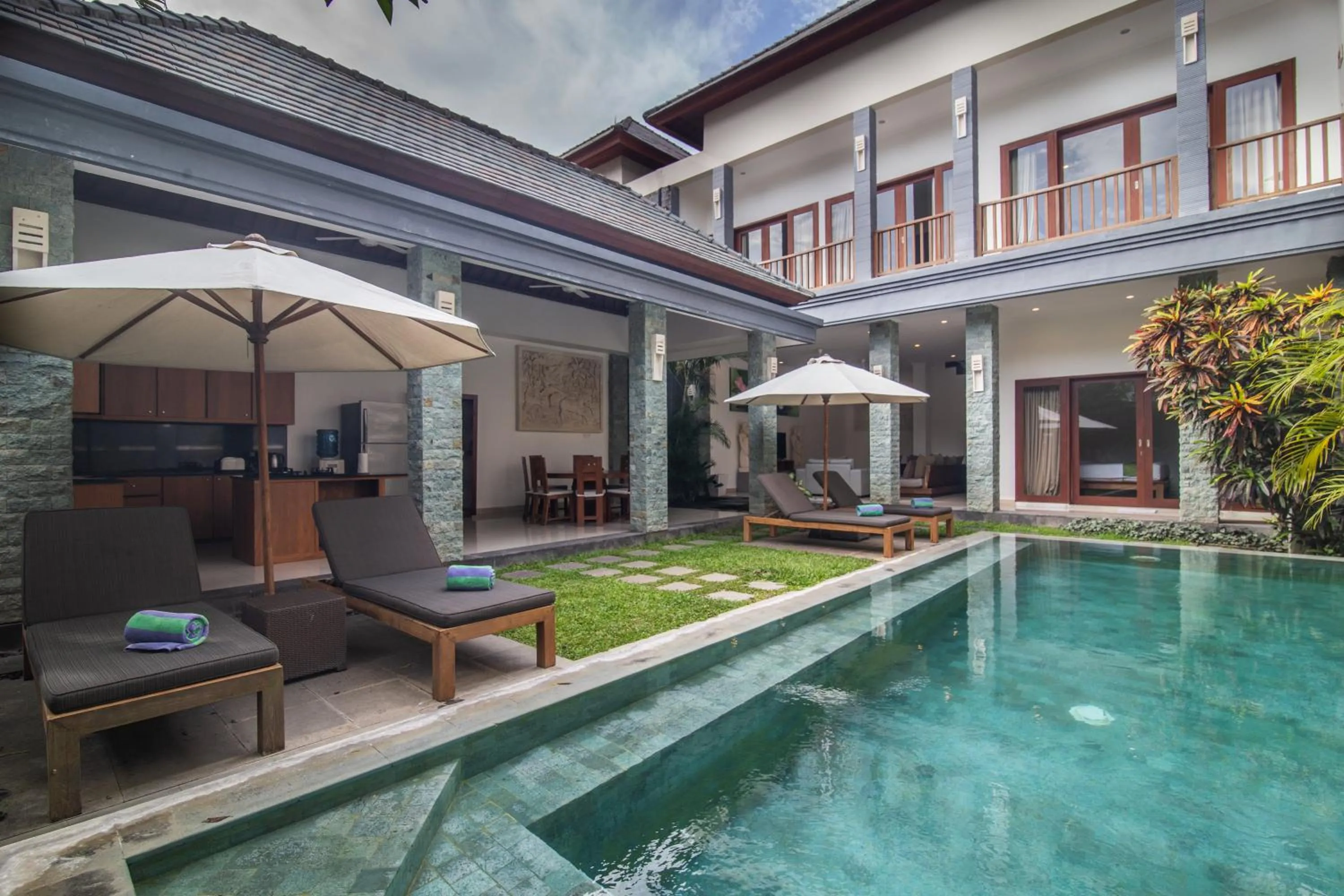 Swimming pool in Villa Verano at Echo Beach Canggu