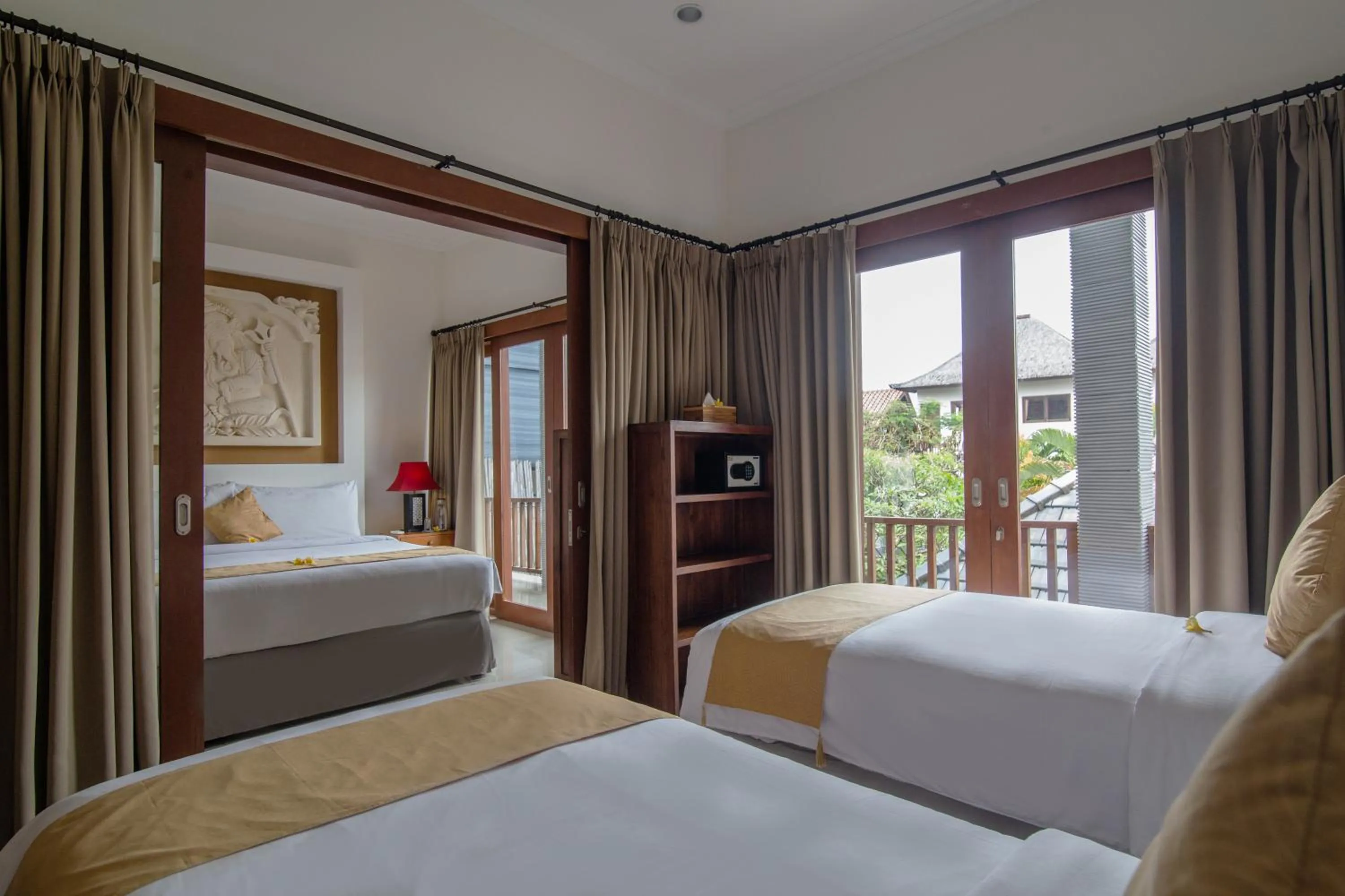 Bedroom, Bed in Villa Verano at Echo Beach Canggu