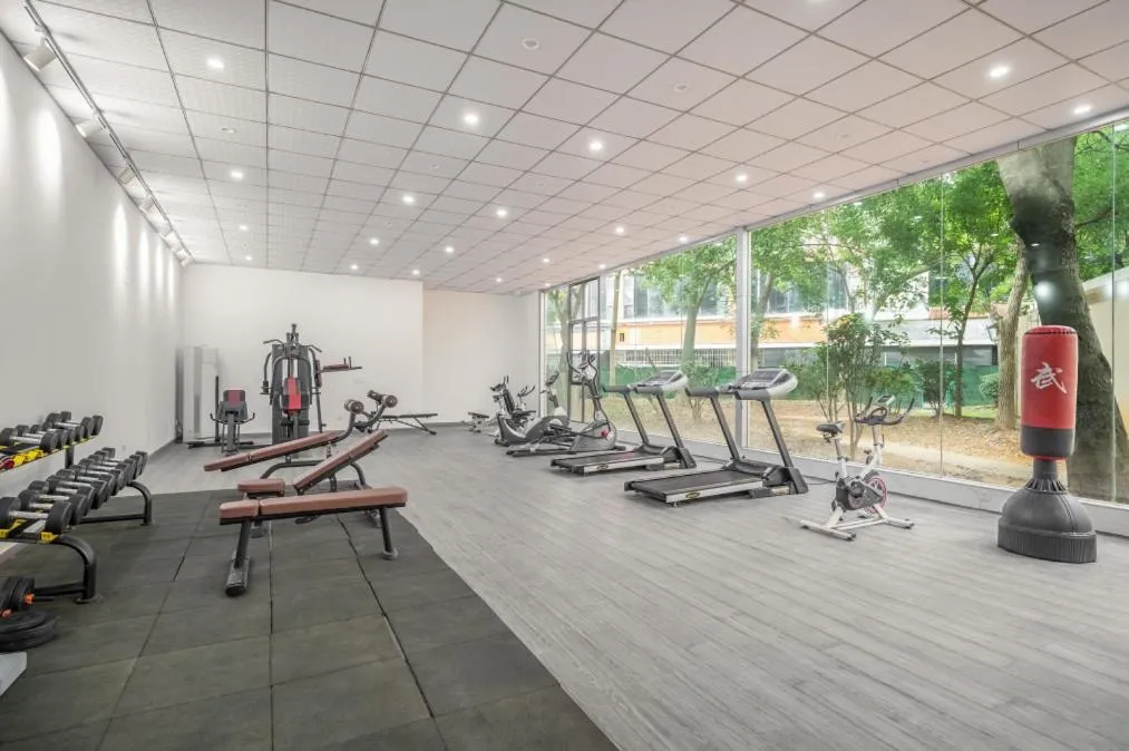 Fitness centre/facilities in Guangzhou Baiyun Airport Rejoice by Argyle Hotel Rehe Metro Exit B --Free shuttle bus is provided during the 138th Canton Fair