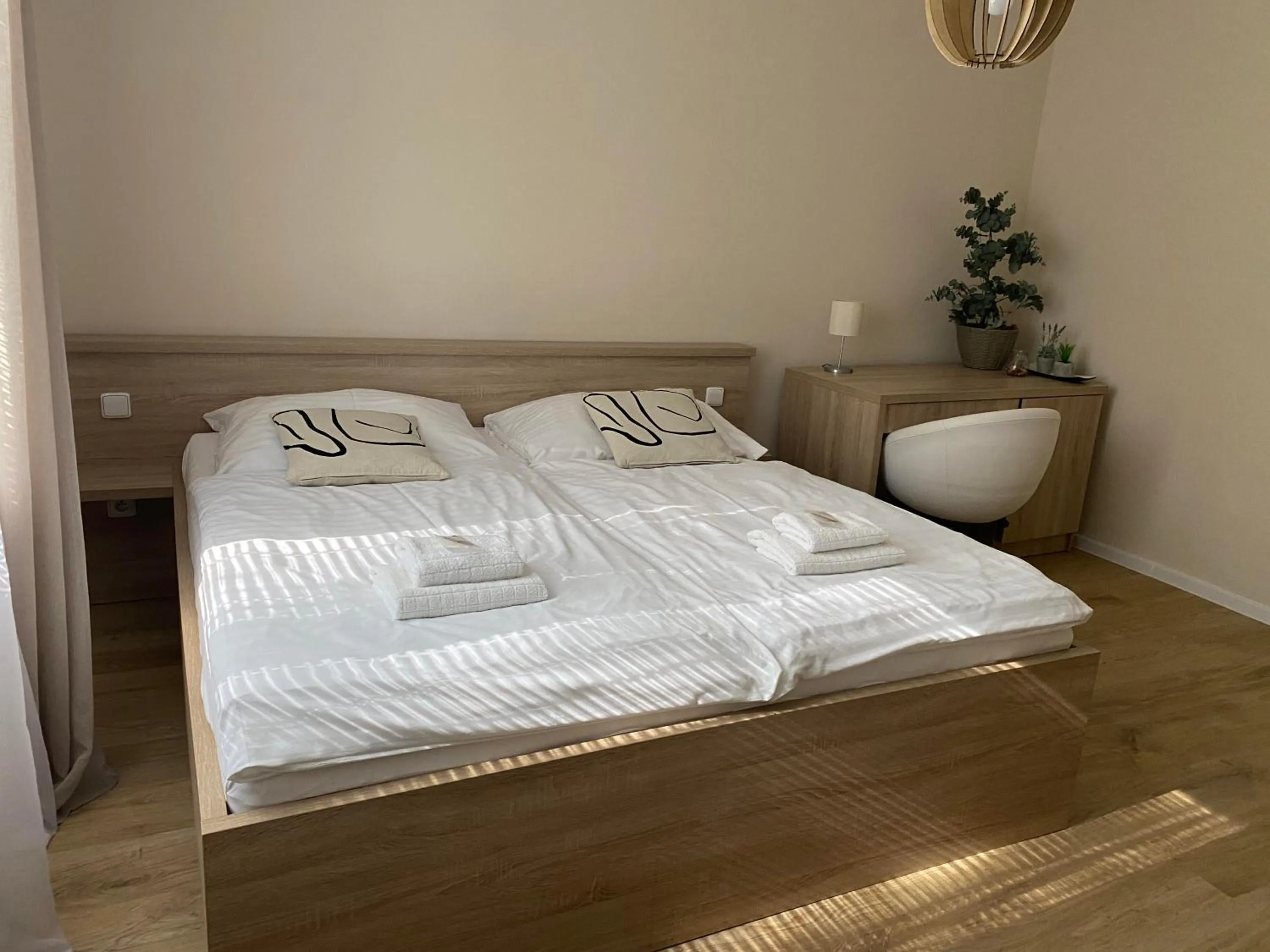 Bed in STING Apartments Havířov